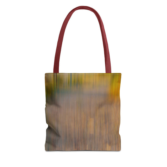 Abstract Art Tote Bag - Stylish and Eco-Friendly Diagonal Stripes for Everyday Use