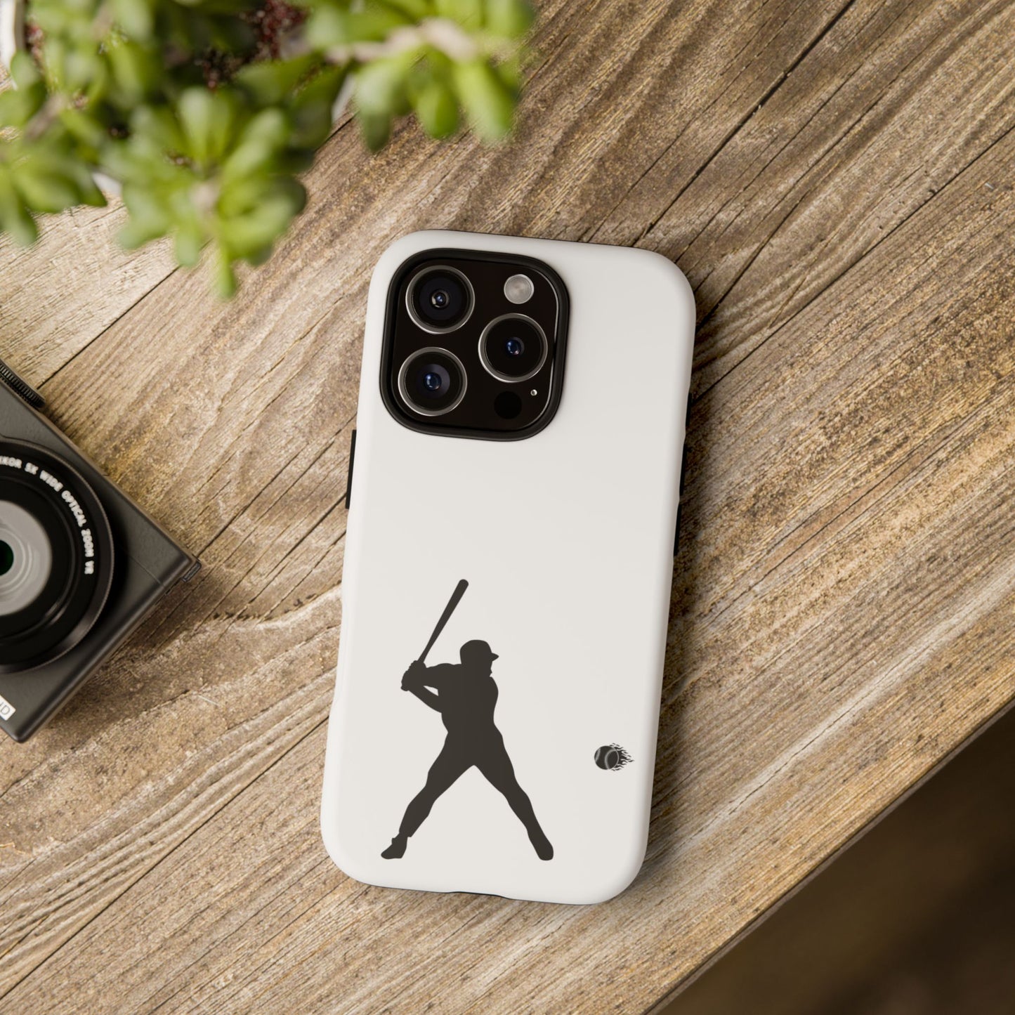 Baseball Phone Case, Sporty Accessories for Fans, Tough Cases, Gift for Athletes, Perfect for Sports Enthusiasts - product image