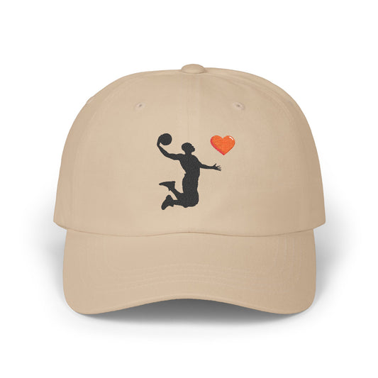 Basketball Dad Cap - Sporty Dad Hat, Gift for Basketball Lovers, Adjustable Cap for Dad, Sports Accessories, Casual Headwear