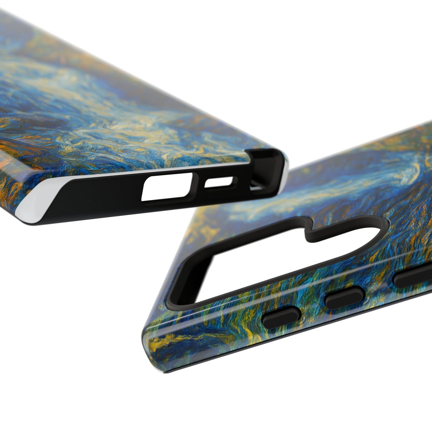 Artistic Phone Case - Waterfall Design, Unique Gift, Phone Accessory, Nature Lover, Original Artwork