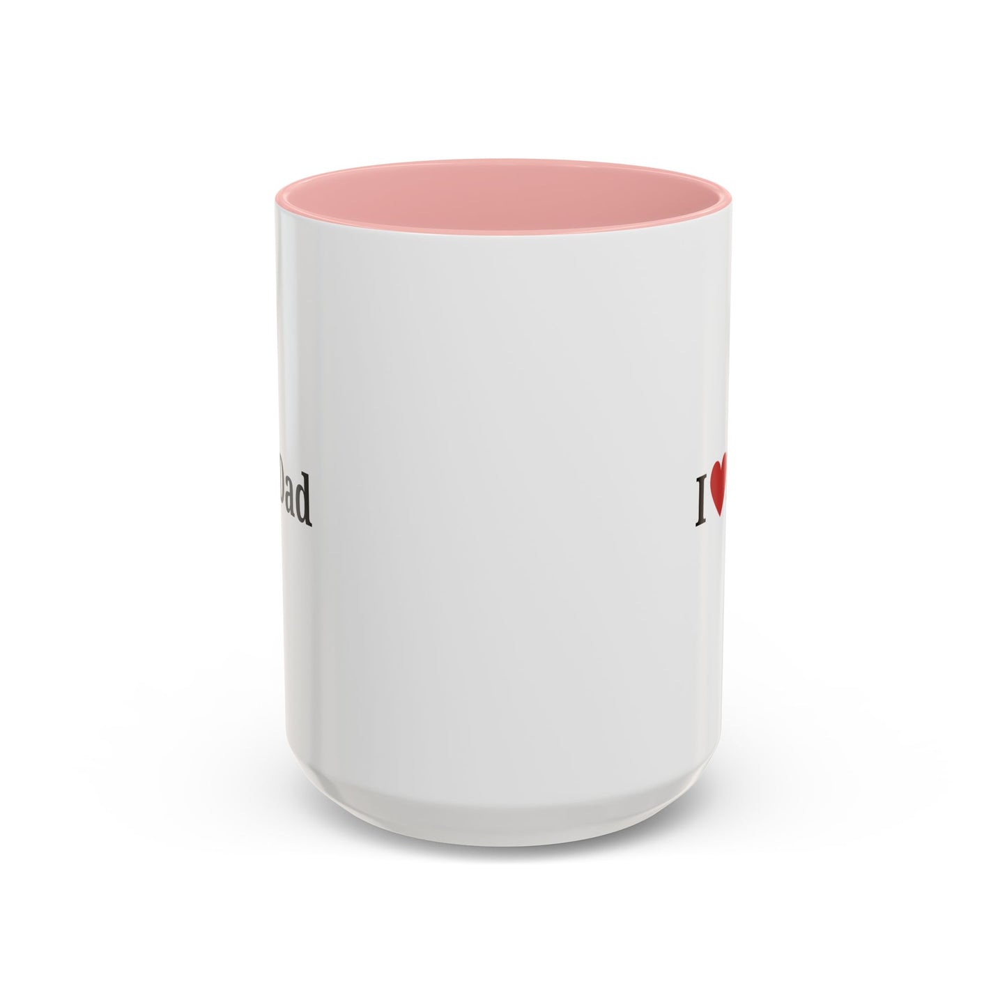 I Love Dad Accent Coffee Mug - Perfect Gift for Father's Day & Birthdays