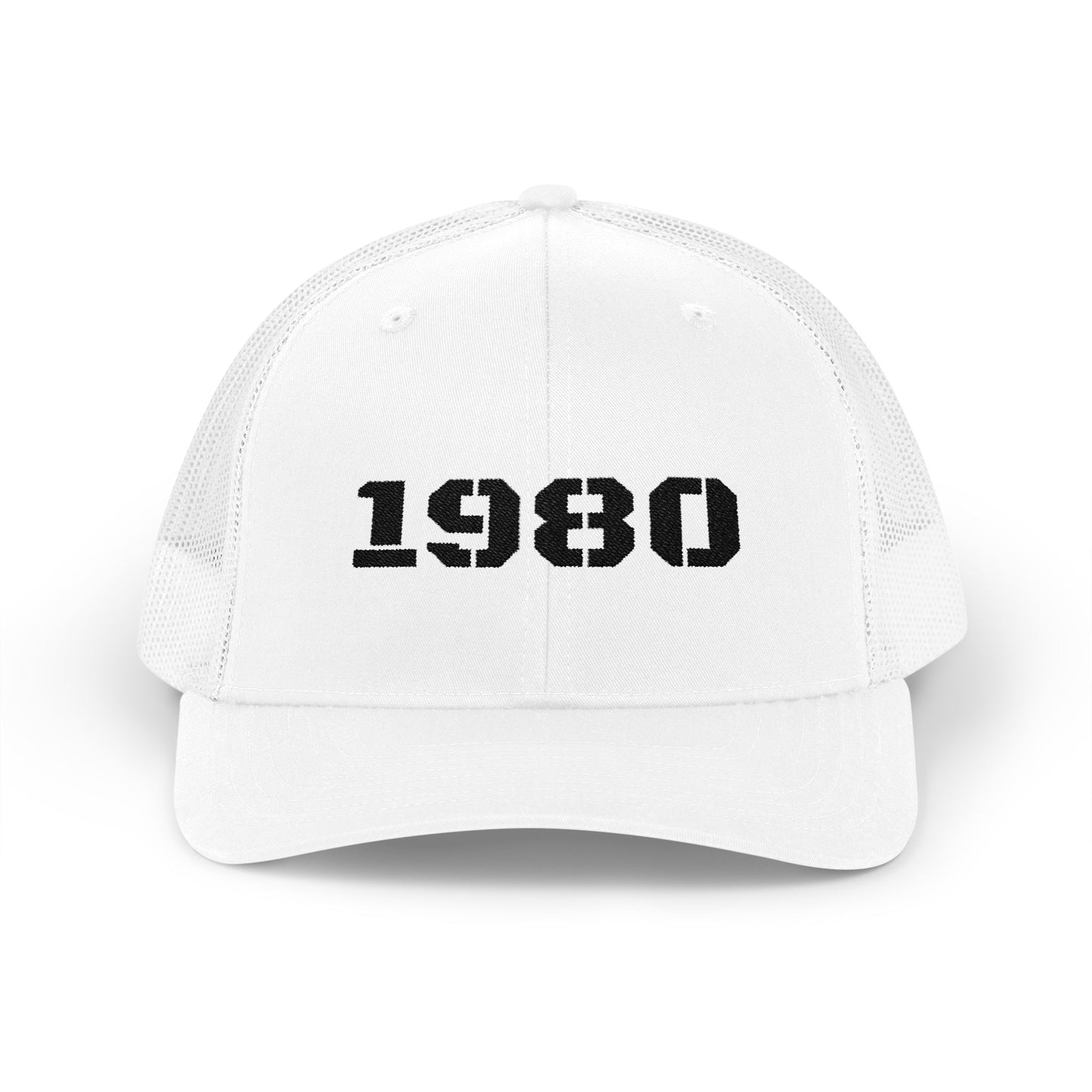 Vintage 1980 Snapback Trucker Cap | Retro Hat, Gift for 80s Kids, Fashionable Baseball Cap, Unisex Headwear, Summer Accessory