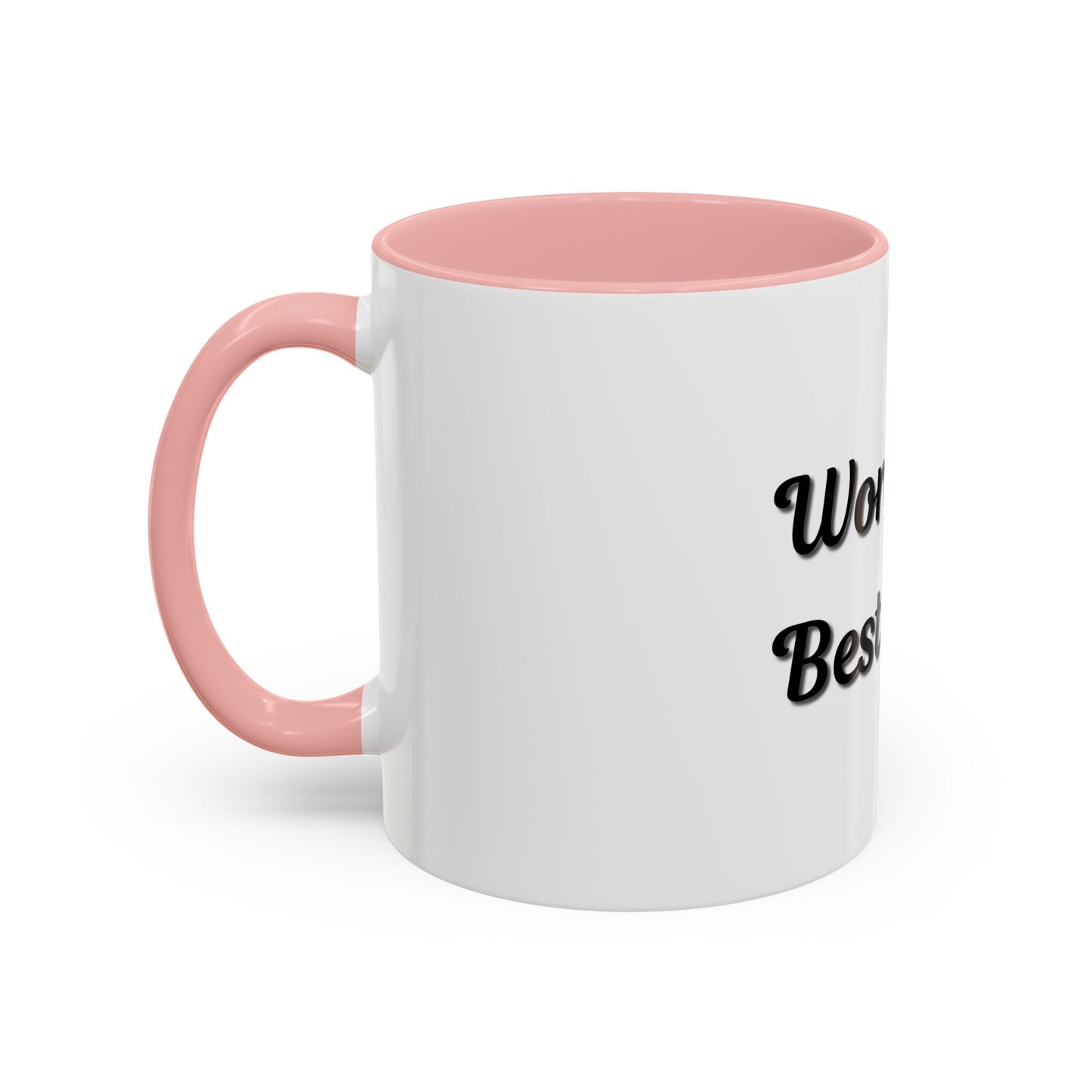 World's Best Mom Accent Coffee Mug - 11oz & 15oz - Perfect Gift for Mother's Day