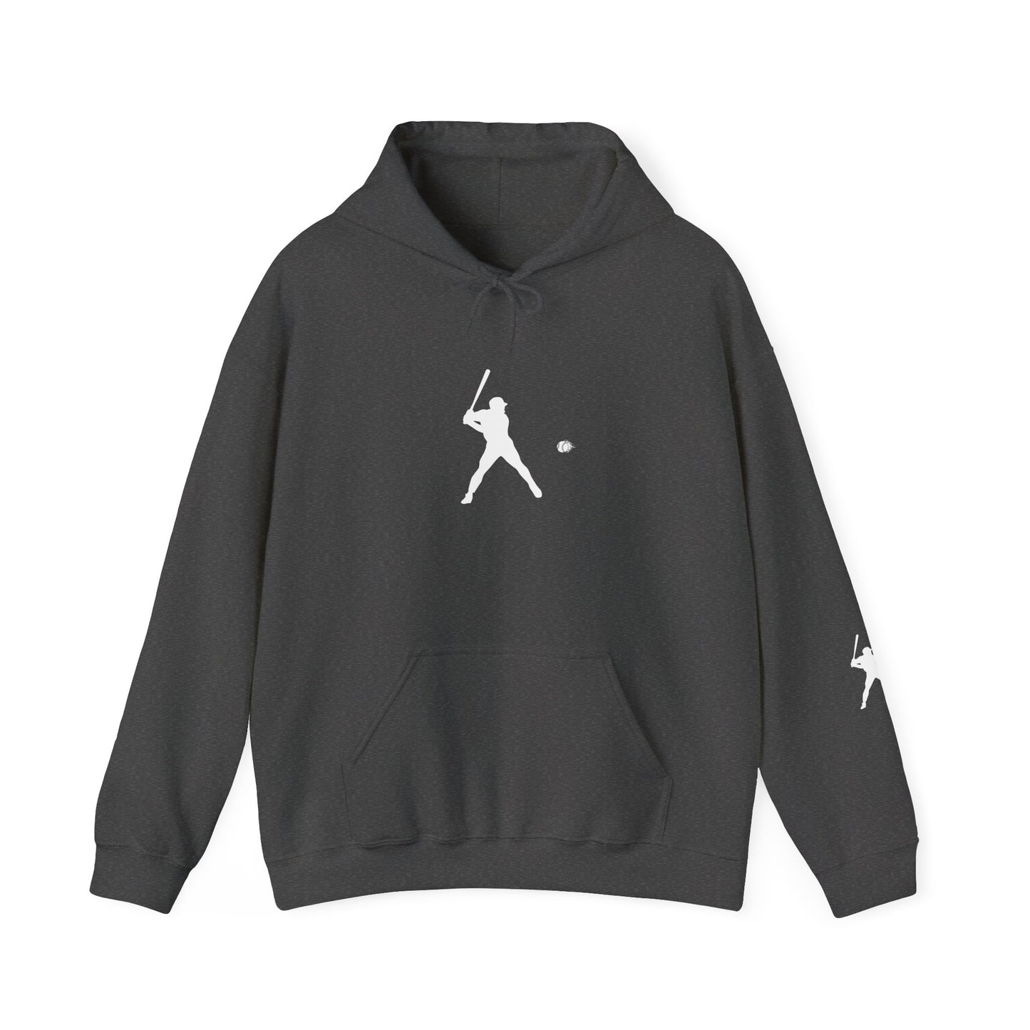 Sporty Unisex Baseball Hooded Sweatshirt, Casual Hoodie for Athletes, Perfect for Gifts, Comfy Streetwear, Ideal for Sports Events, Personal Use