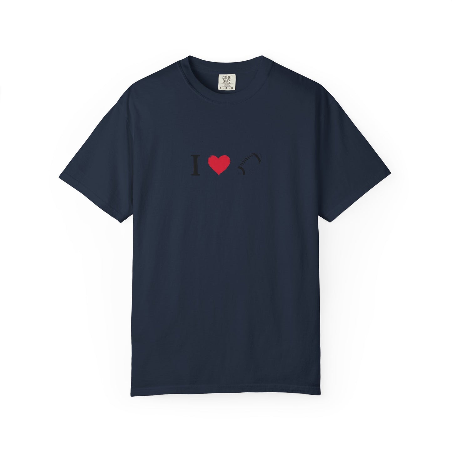 I Love Football T-Shirt - Unisex Cotton Tee, Fun Gift for Friends, Casual Style, Birthday Present, Summer Apparel