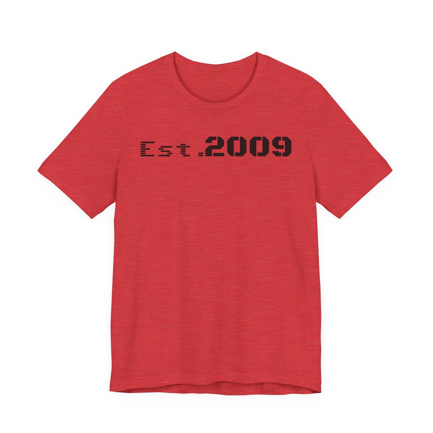 Established 2009 Unisex Tee - Casual Wear, Birthday Gift, Graduation Outfit, Anniversary Shirt, Personalized Fashion