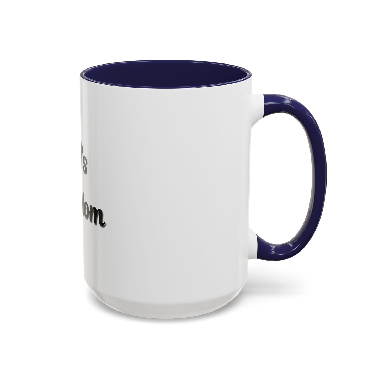 World's Best Mom Accent Coffee Mug - 11oz & 15oz - Perfect Gift for Mother's Day