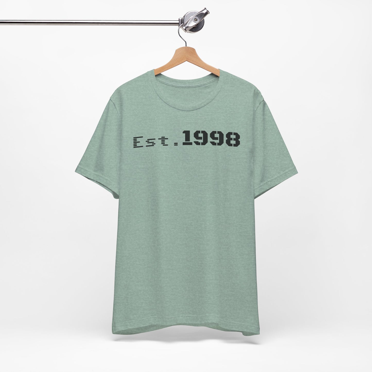 Vintage Est. 1998 Tee - Retro Unisex Shirt for Birthdays, Gifts, Everyday Wear, Casual Style, Nostalgia