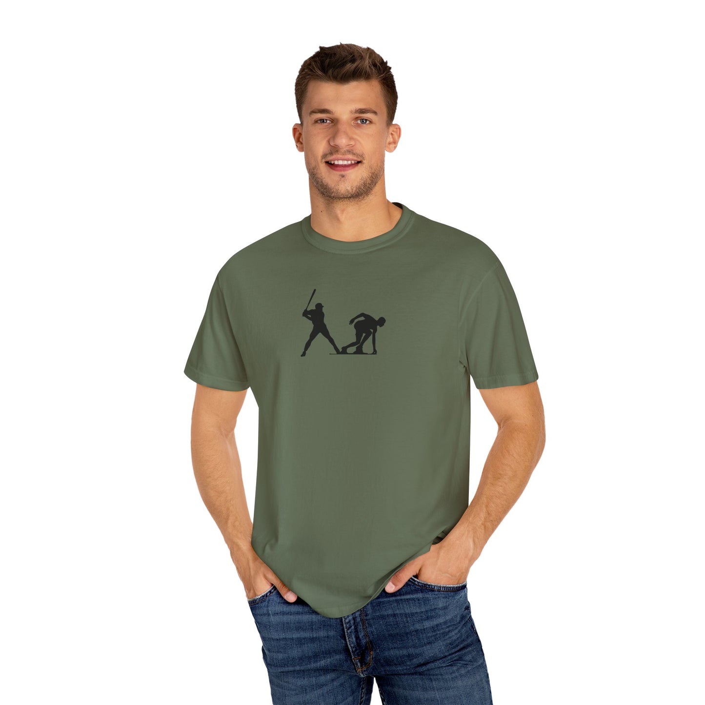 Sporty Silhouette T-shirt - Casual Athletic Wear, Graphic Tee for Sports Lovers, Unisex Fashion, Gift for Athletes, Everyday Essentials