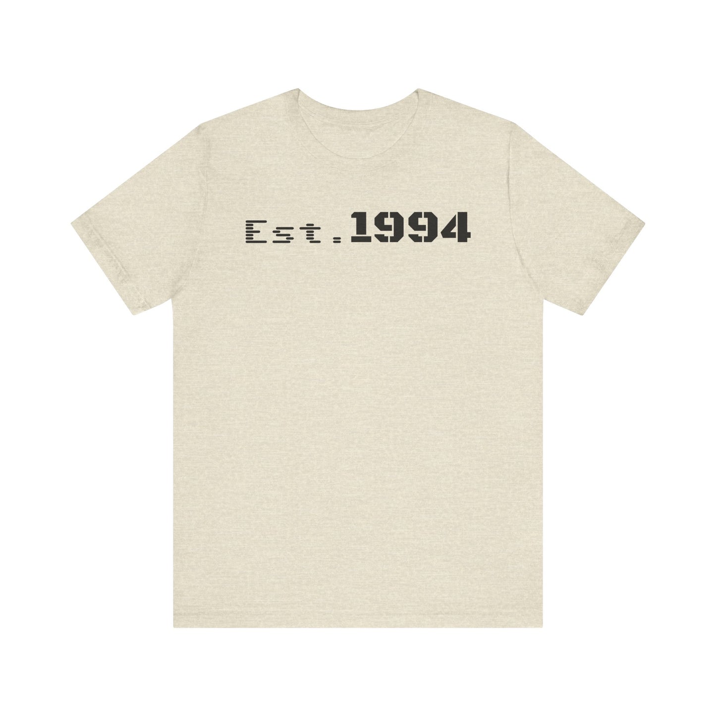 Est. 1994 Unisex Tee, Vintage Birthday Shirt, Nostalgic 90s Apparel, Perfect Gift for 30th Birthday, Casual Daily Wear