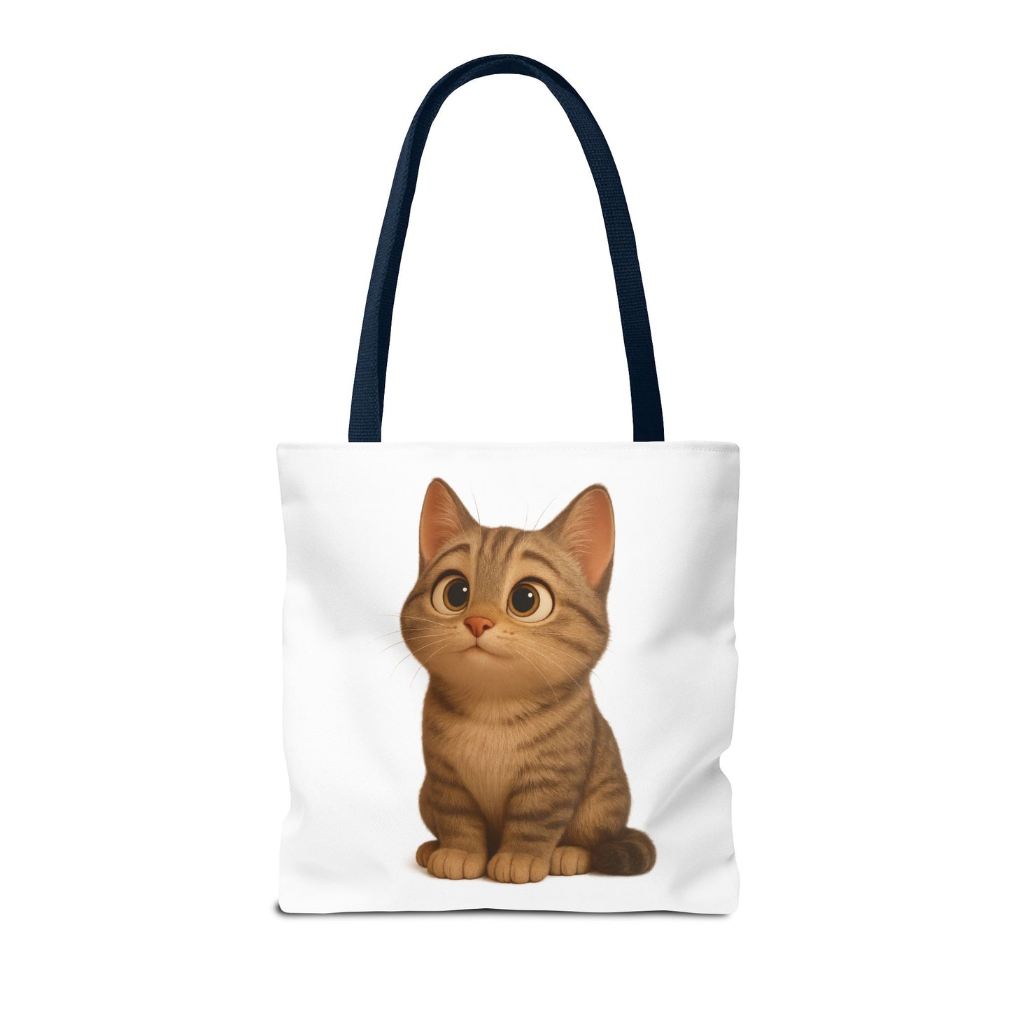 Cute Cat Tote Bag - Perfect for Animal Lovers, Eco-Friendly Carryall, Beach Bag, Shopping Tote, Gift for Cat Owners