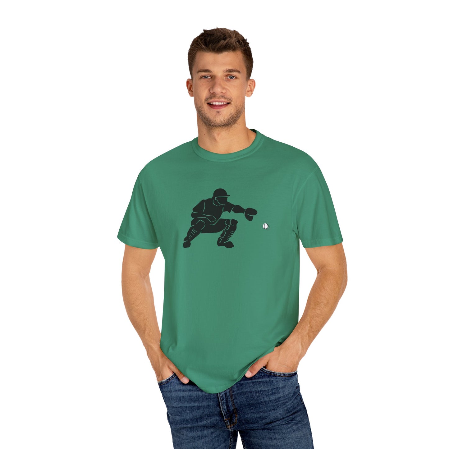 Stylish Unisex Baseball Catcher T-Shirt with Catcher Design, Sports Tee, Baseball Fan Gift, Athletic Apparel, Gift for Him/Her