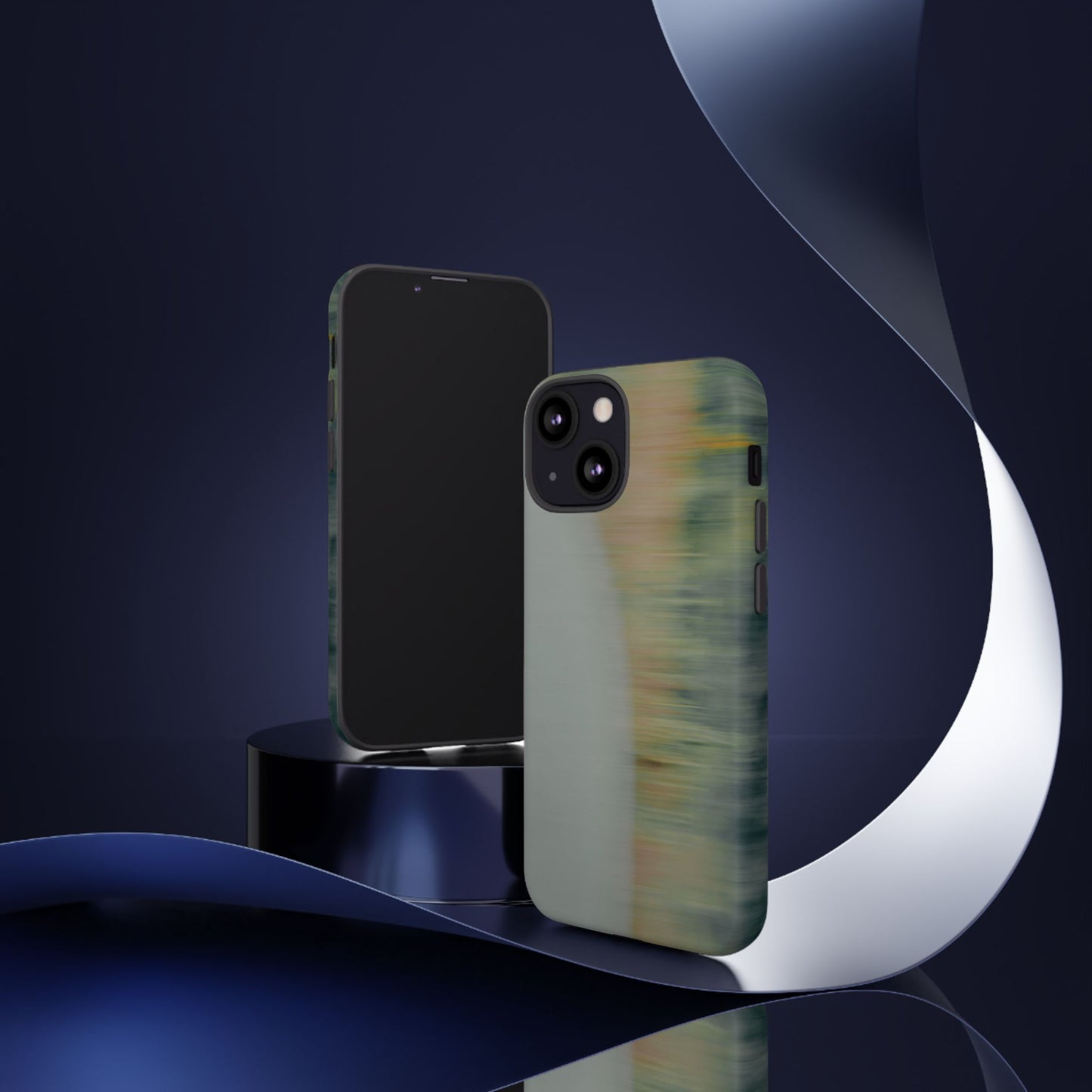 Tough Cases: Modern Abstract iPhone Case for Nature Lovers