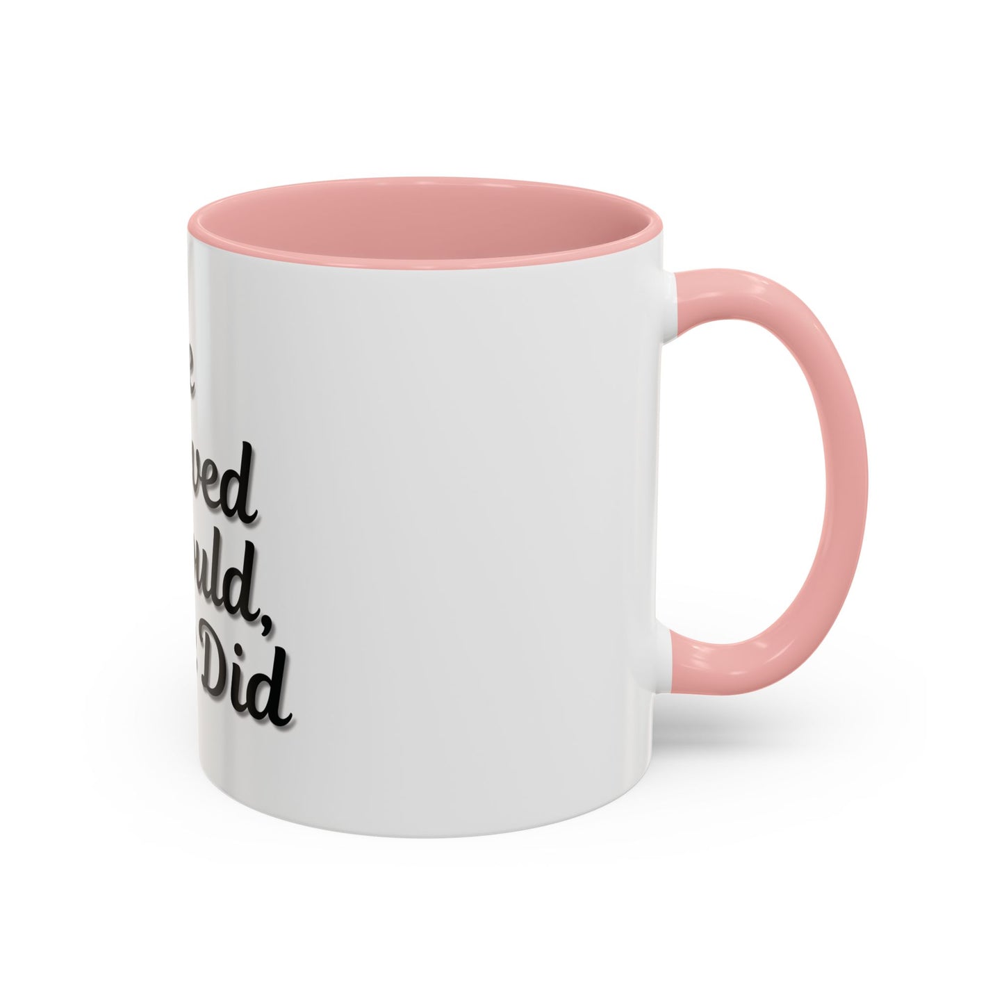 Inspirational Accent Coffee Mug - 'He Believed He Could, So He Did' - Perfect Gift for Motivational Moments