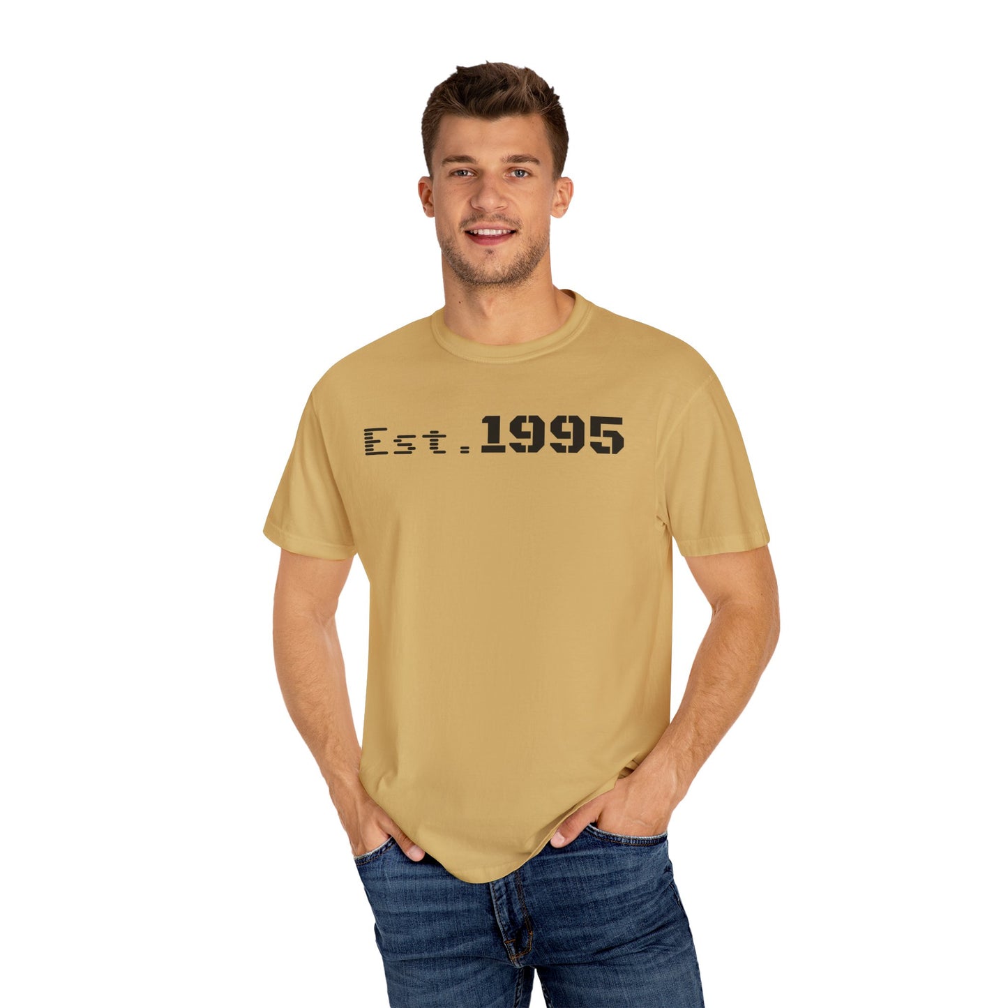Vintage Est. 1995 T-Shirt, Retro Unisex Tee, Perfect Gift for Birthdays, Casual Wear, Nostalgic Apparel