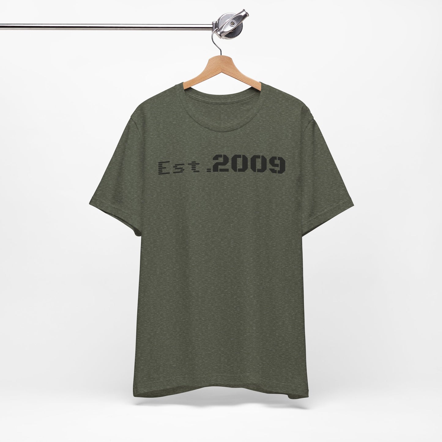 Established 2009 Unisex Tee - Casual Wear, Birthday Gift, Graduation Outfit, Anniversary Shirt, Personalized Fashion