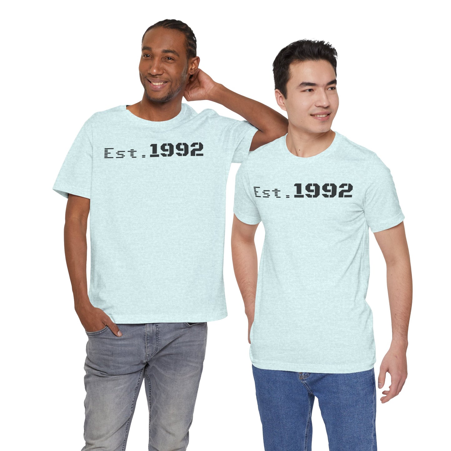 Est. 1992 Unisex Jersey Tee - Retro Birthday Gift, Casual Wear, Cool Vintage T-Shirt, Gift for Him, Gift for Her