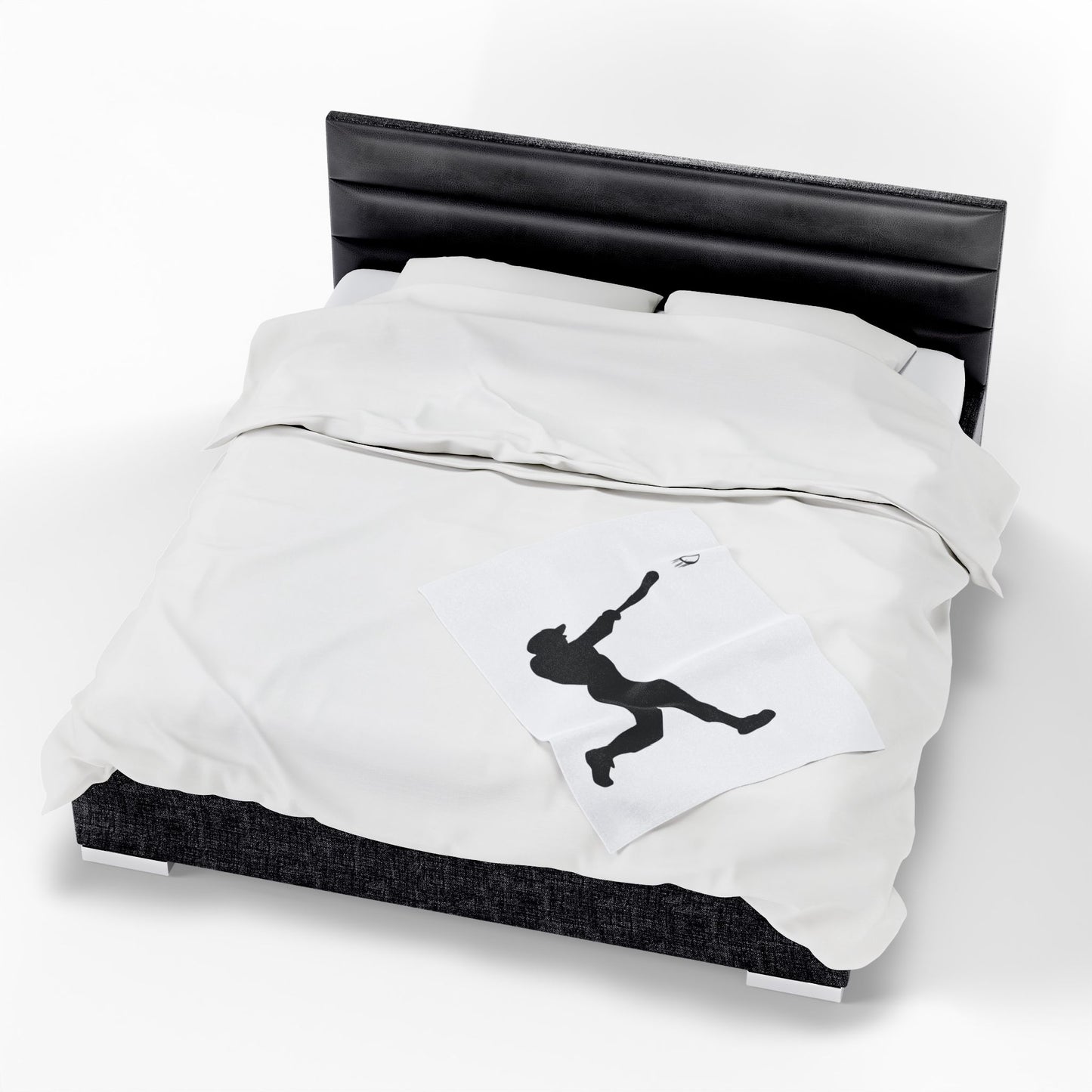 Baseball Velveteen Plush Blanket, Cozy Sports Throw, Soft Blanket for Fans, Great Gift for Baseball Lovers, Home Decor