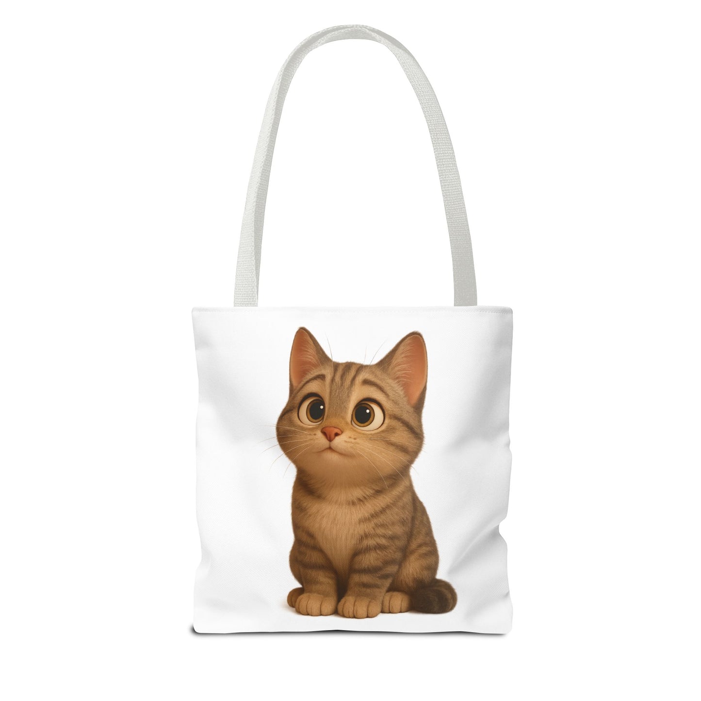 Cute Cat Tote Bag - Perfect for Animal Lovers, Eco-Friendly Carryall, Beach Bag, Shopping Tote, Gift for Cat Owners