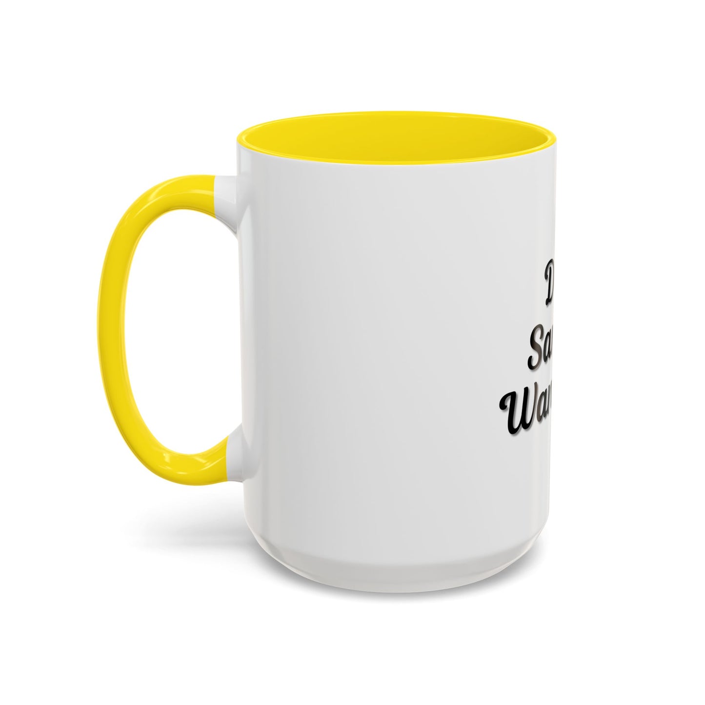 Dear Santa Accent Coffee Mug - Fun Holiday Mug for Christmas Enthusiasts