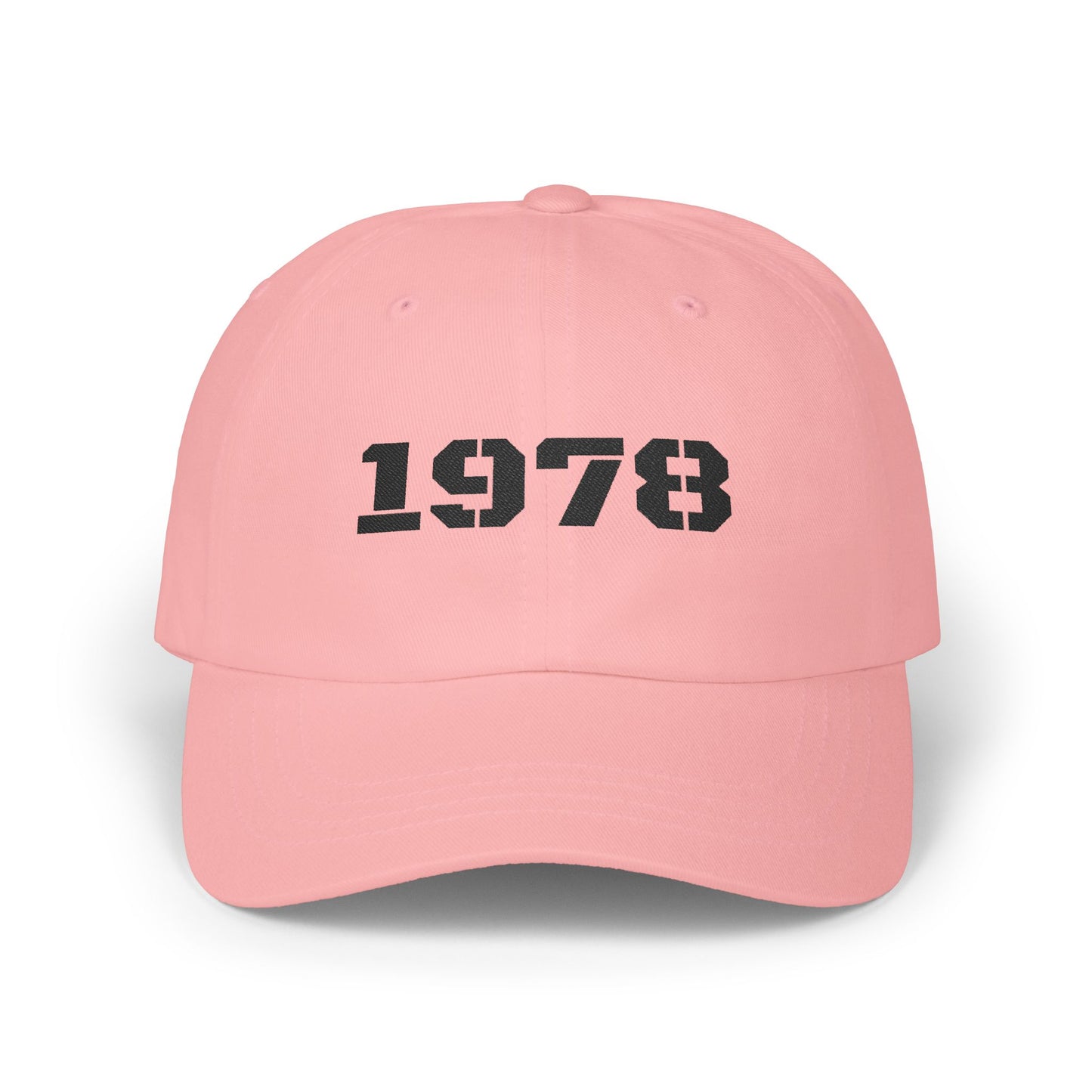 Vintage 1978 Dad Cap, Classic Cap for Fathers, Gift for Dad, Father's Day, Casual Style, Adjustable Hat