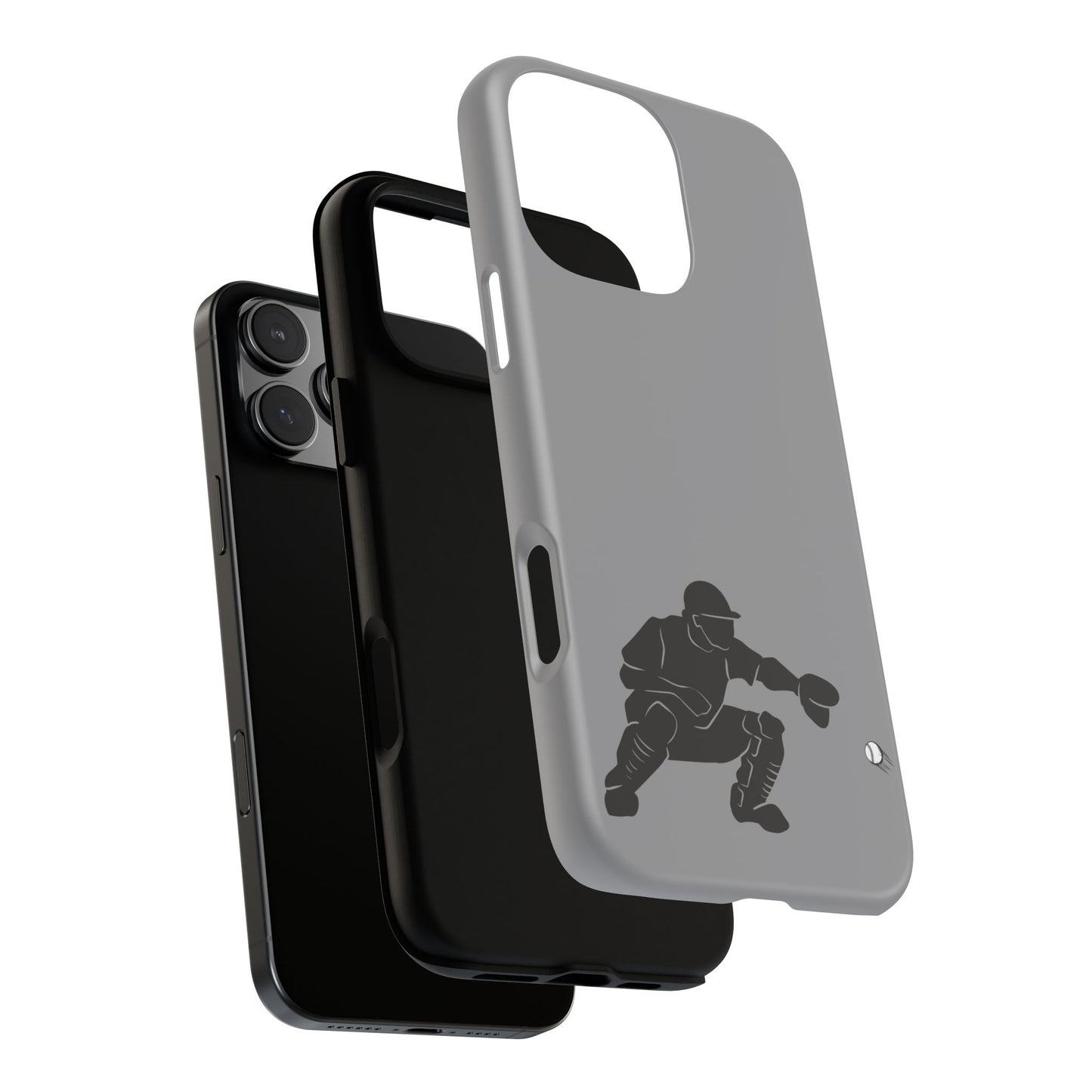 Baseball Catcher Phone Case - Tough Cases, Sports Phone Cover, Great for Athletes, Perfect Gift for Baseball Lovers, Unique Cell Phone Design