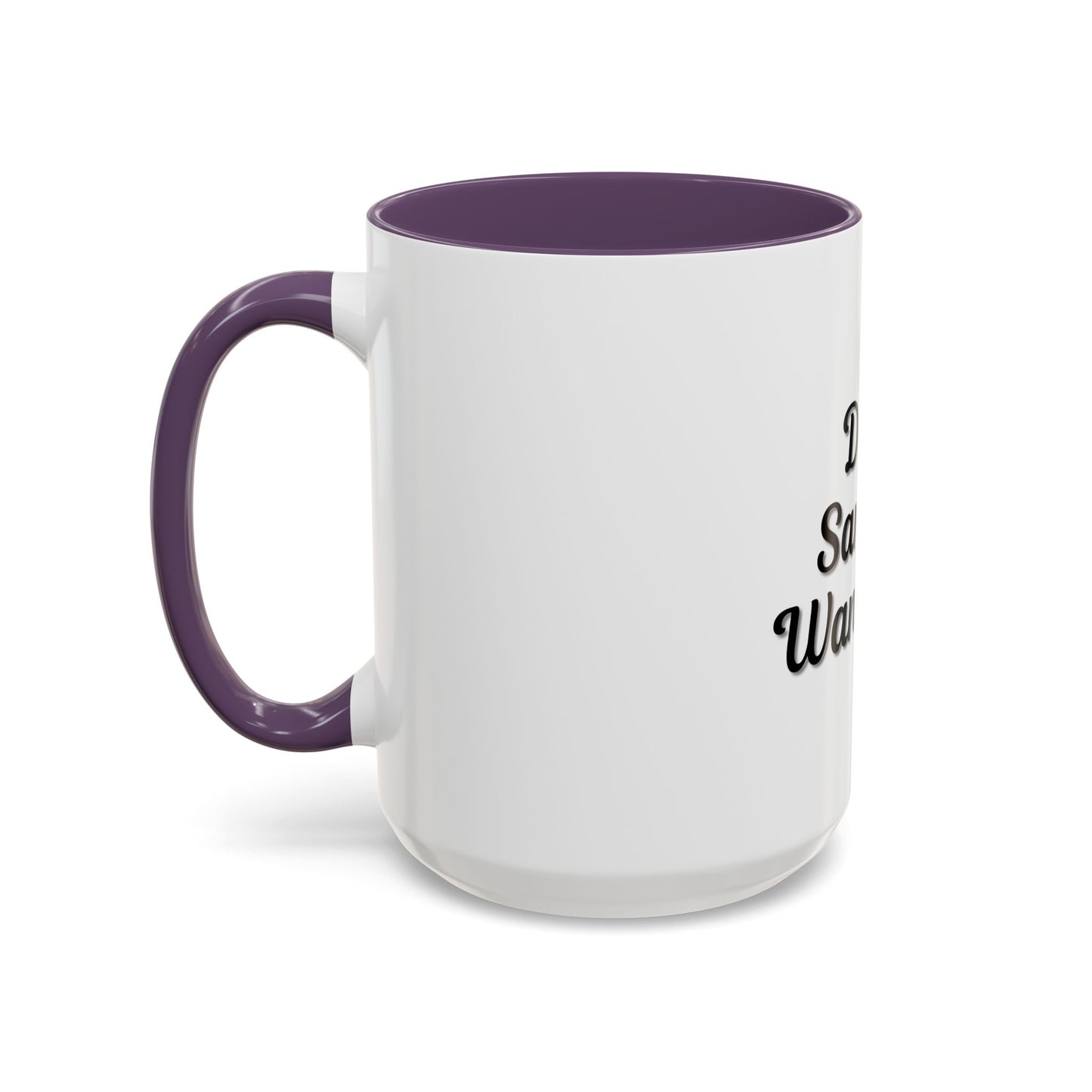 Dear Santa Accent Coffee Mug - Fun Holiday Mug for Christmas Enthusiasts