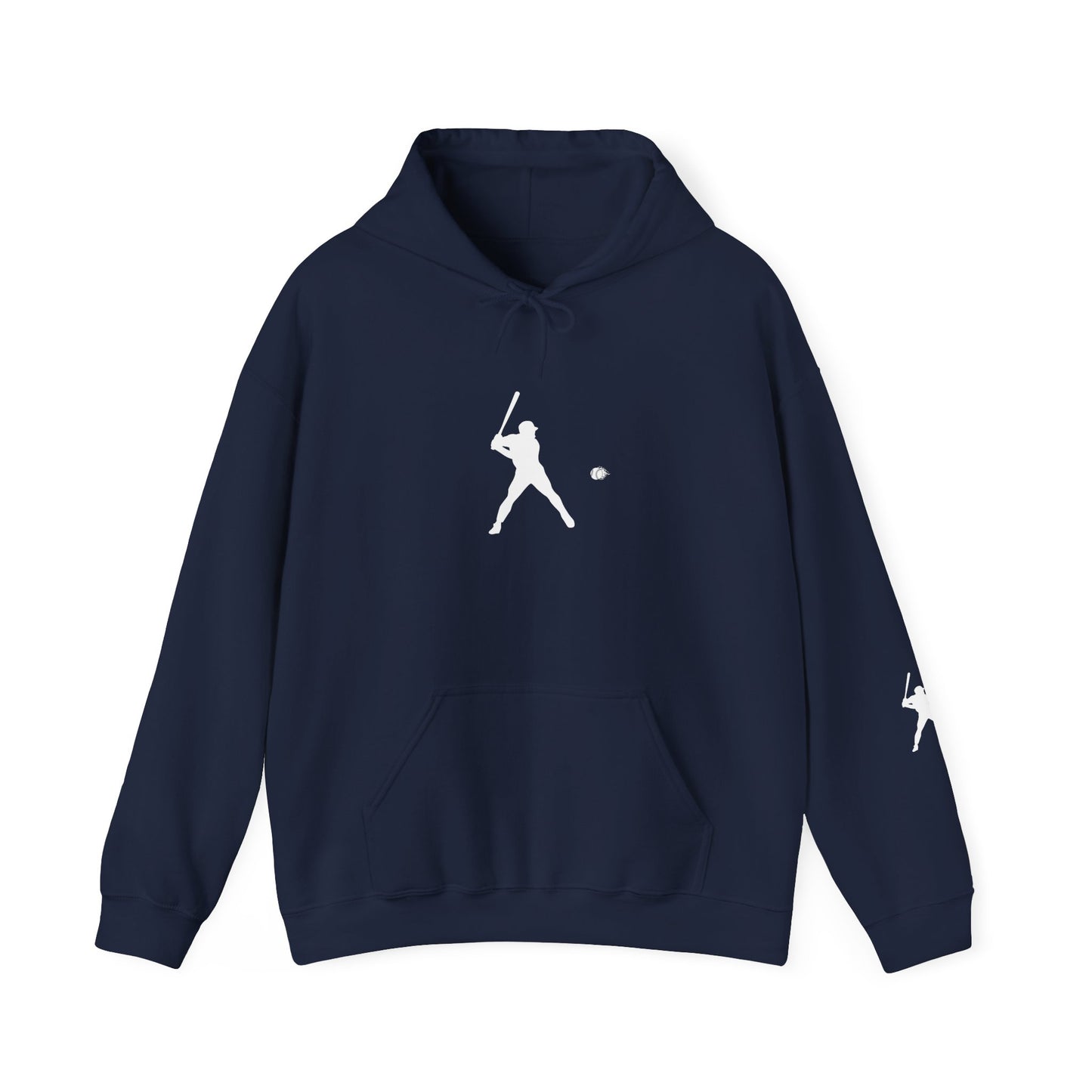 Sporty Unisex Baseball Hooded Sweatshirt, Casual Hoodie for Athletes, Perfect for Gifts, Comfy Streetwear, Ideal for Sports Events, Personal Use