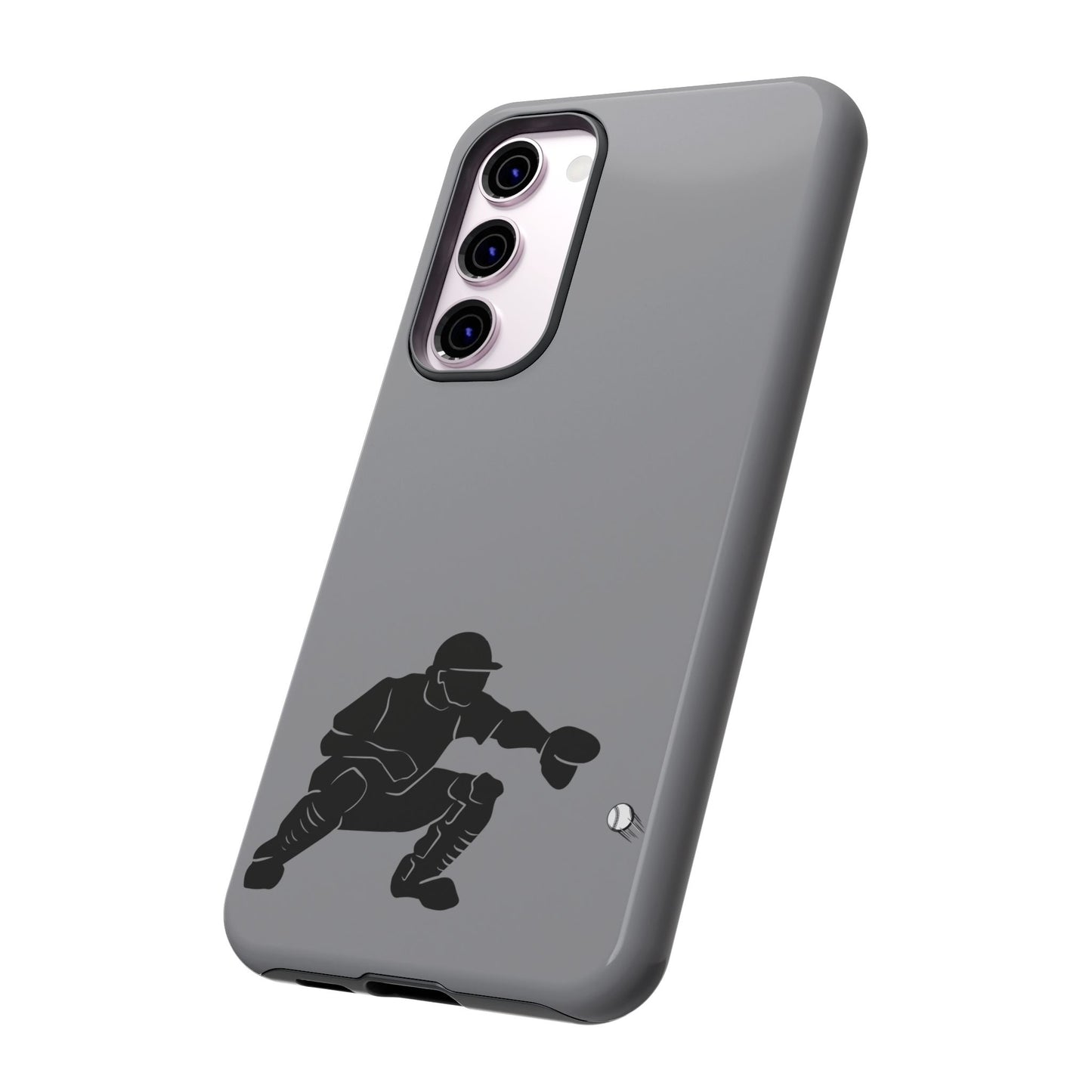 Baseball Catcher Phone Case - Tough Cases, Sports Phone Cover, Great for Athletes, Perfect Gift for Baseball Lovers, Unique Cell Phone Design