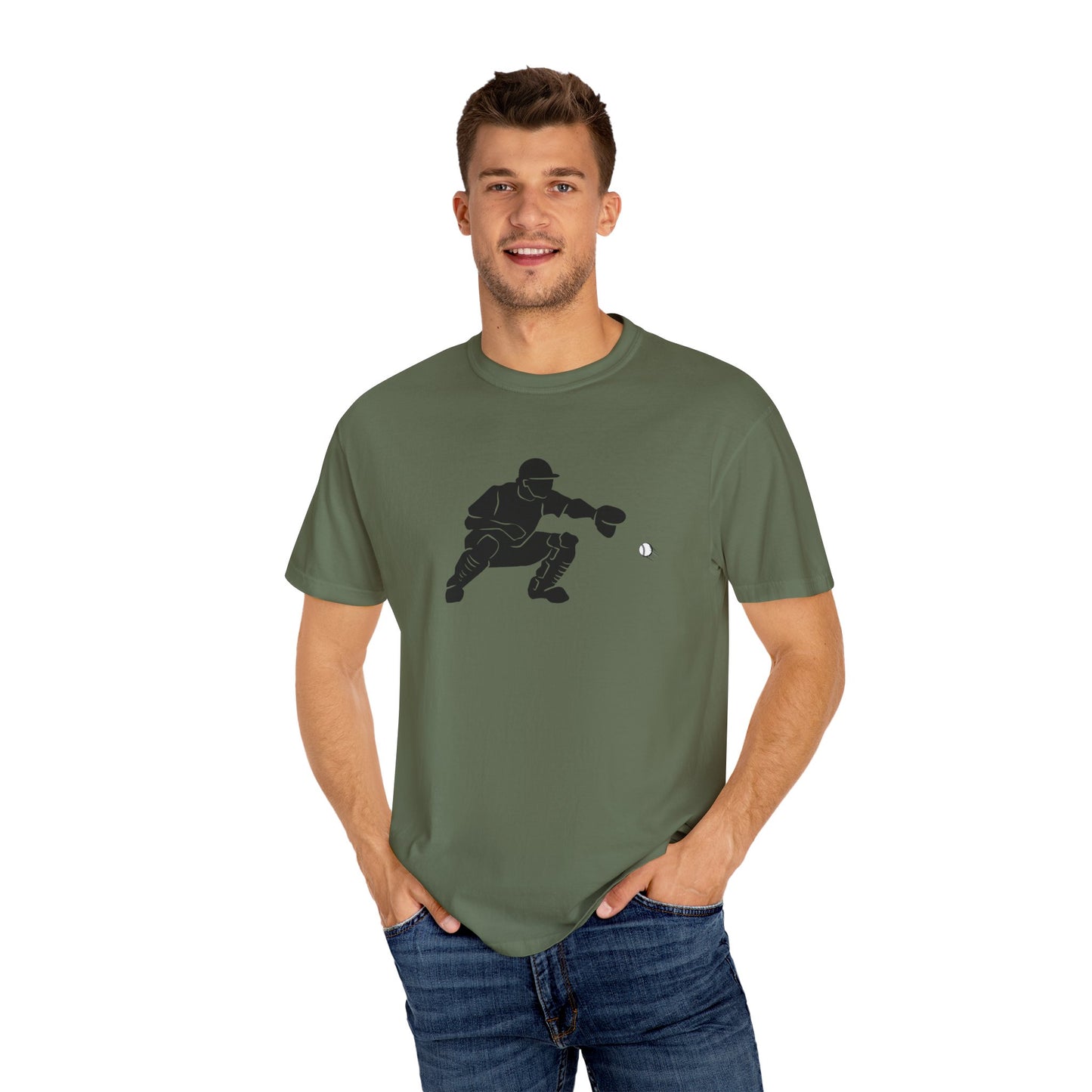Stylish Unisex Baseball Catcher T-Shirt with Catcher Design, Sports Tee, Baseball Fan Gift, Athletic Apparel, Gift for Him/Her