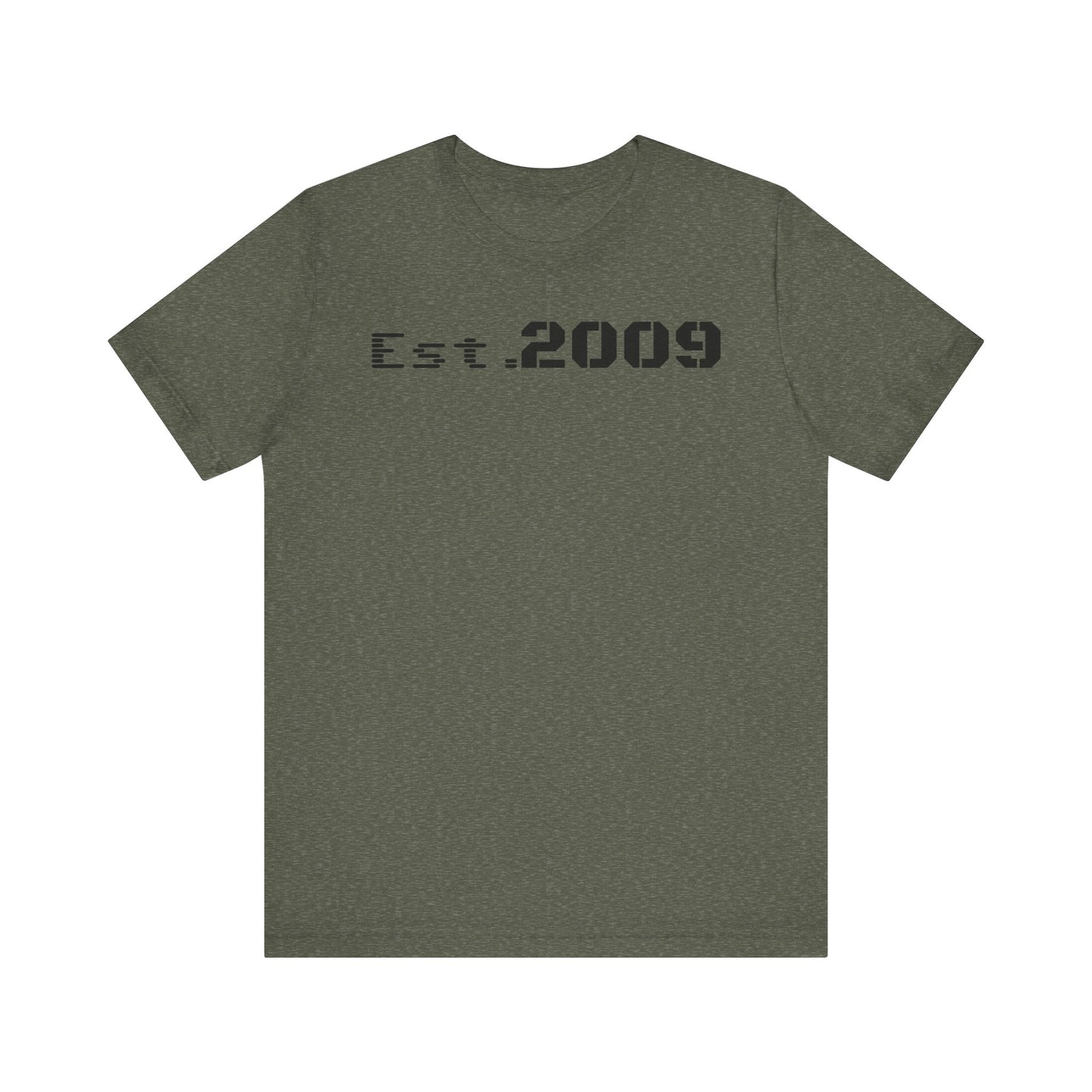 Established 2009 Unisex Tee - Casual Wear, Birthday Gift, Graduation Outfit, Anniversary Shirt, Personalized Fashion