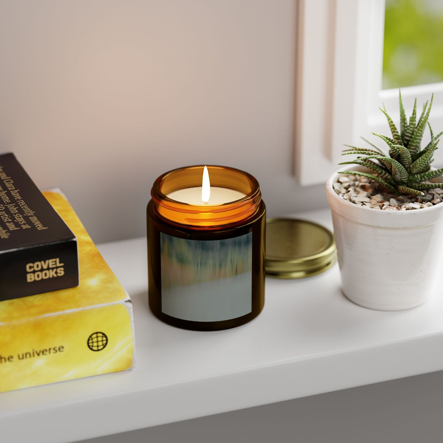 Aromatic Coconut Apricot Candles - 4oz & 9oz | Relaxing Home Fragrance