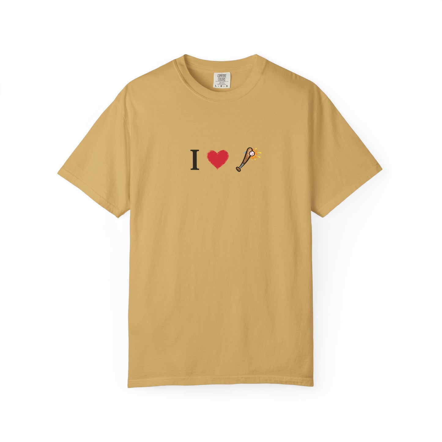 I Love Baseball Unisex Tee, Gift for Couples, Cute Matching T-Shirts, Casual Everyday Wear, Anniversary Present, Love Shirt