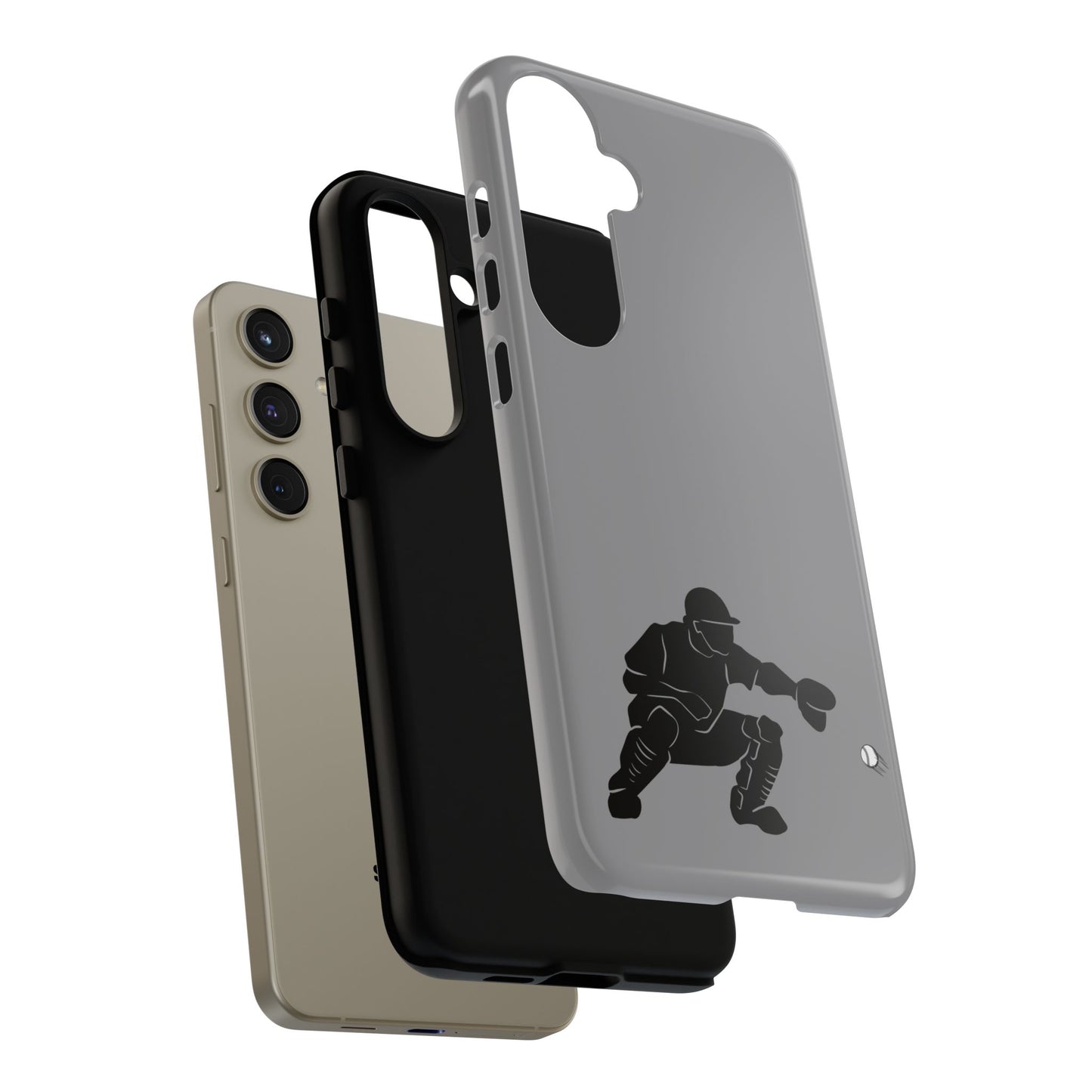 Baseball Catcher Phone Case - Tough Cases, Sports Phone Cover, Great for Athletes, Perfect Gift for Baseball Lovers, Unique Cell Phone Design