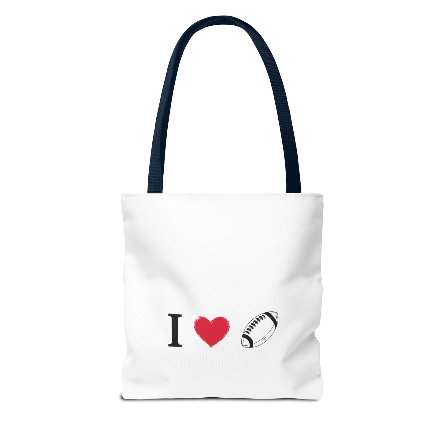 Football Lover's Tote Bag - Perfect for Game Day, Sports Events, Gifts for Fans, Eco-Friendly Carryall, Personal Use, Travel Bag