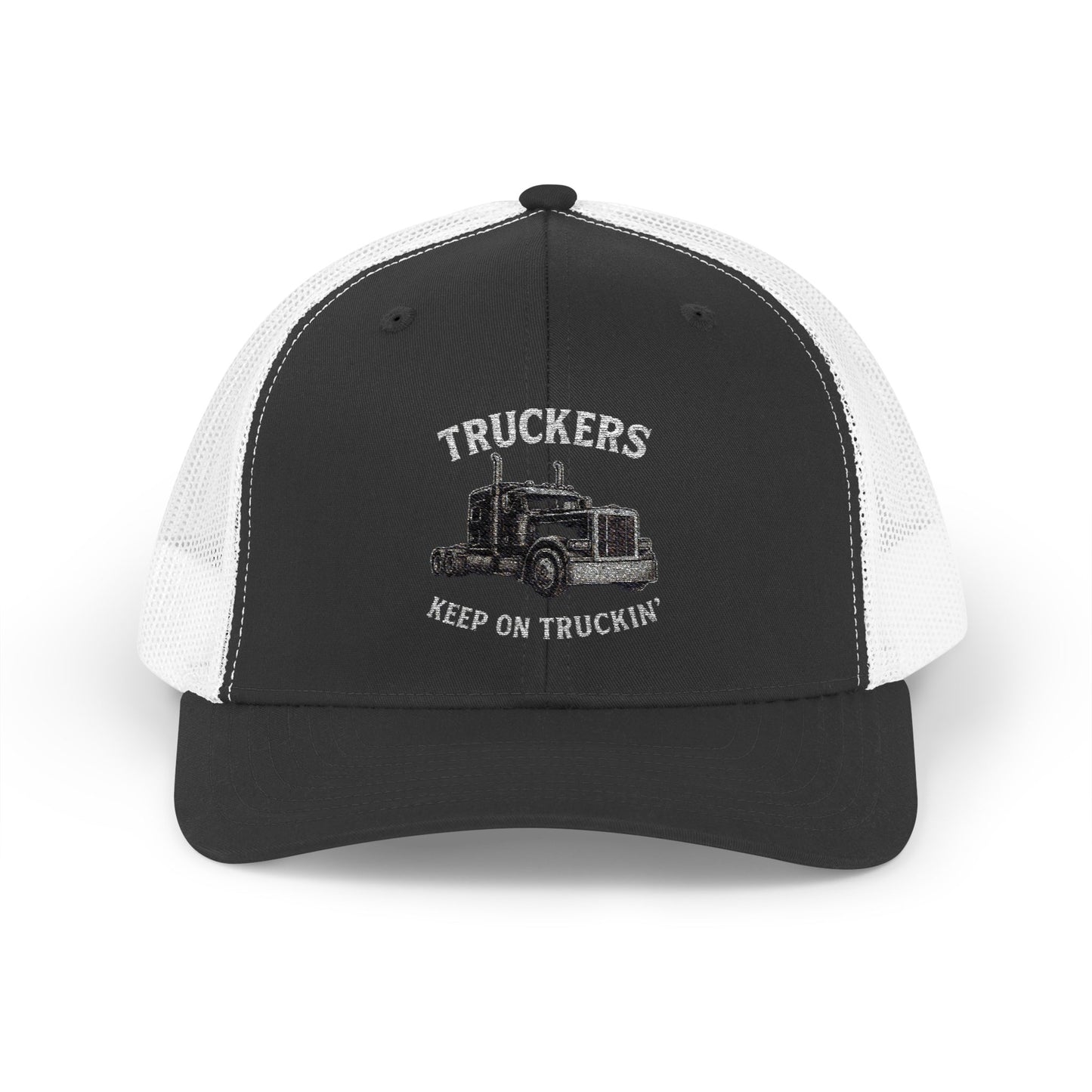 Truck Driver Snapback Cap, Mesh Trucker Hat, Cool Casual Hat, Perfect Gift for Drivers, Trucking Enthusiasts, Outdoor Style
