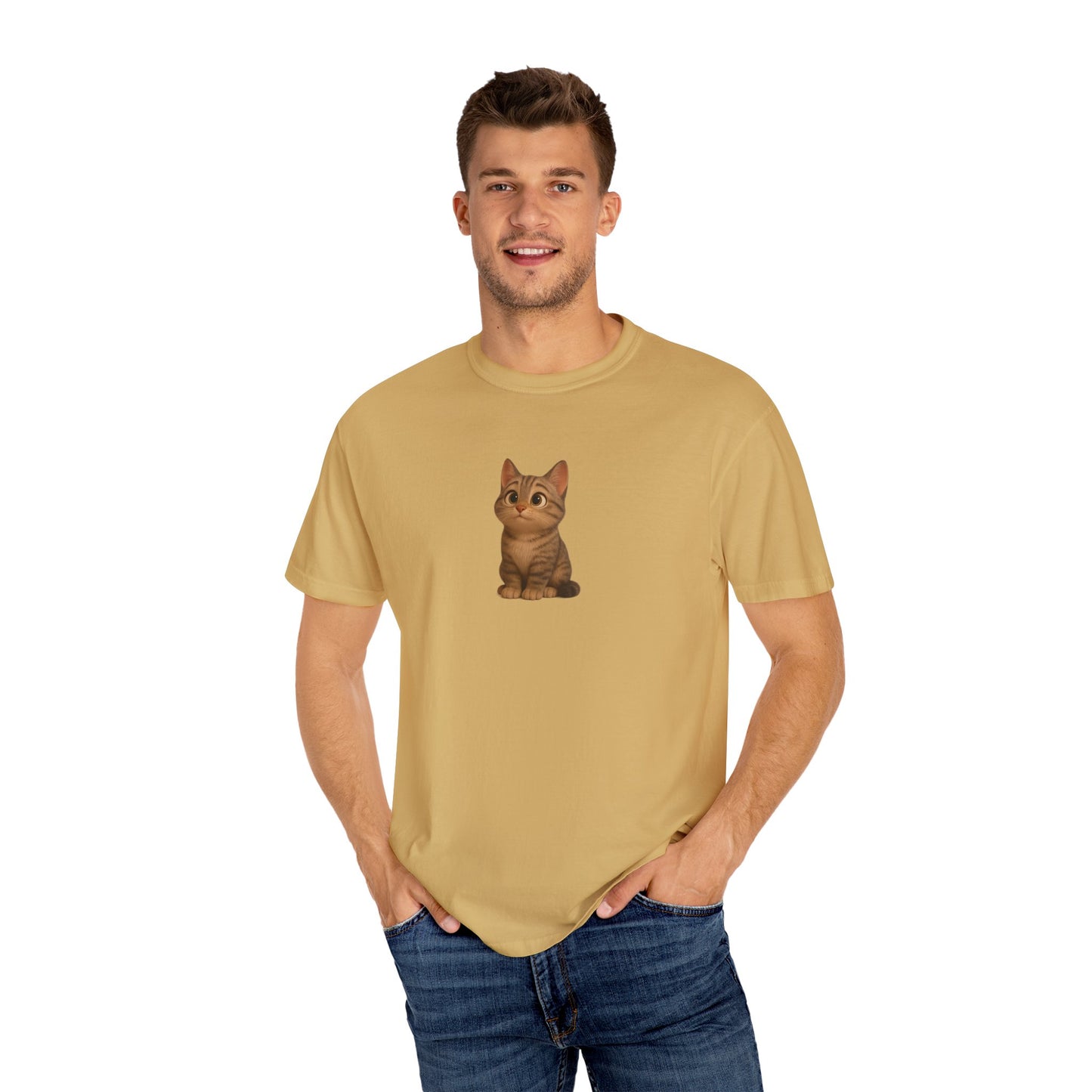 Cute Cat Graphic T-Shirt, Casual Wear, Cat Lover Gift, Everyday Tee, Animal Lover Apparel, Perfect for Birthdays & Holidays