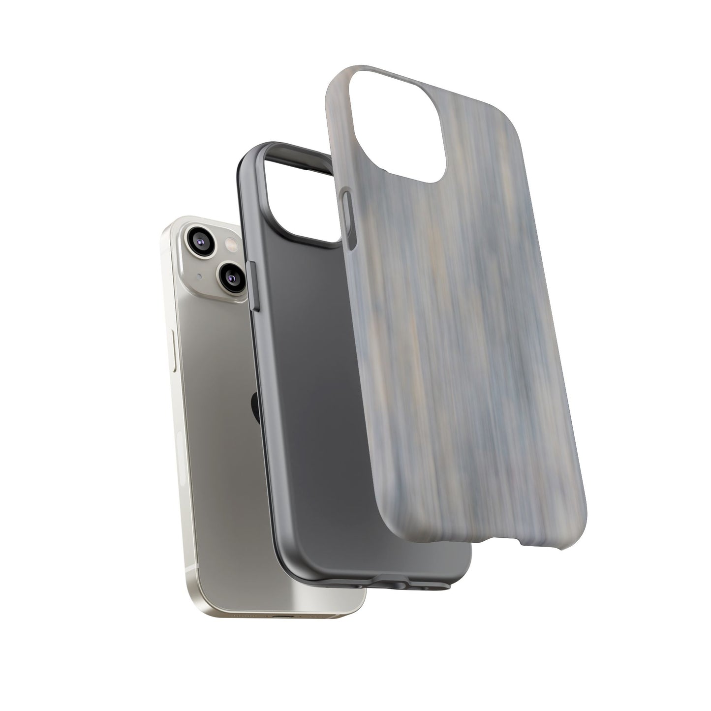 Stylish Tough Phone Case - Durable Protection with Modern Marble Design