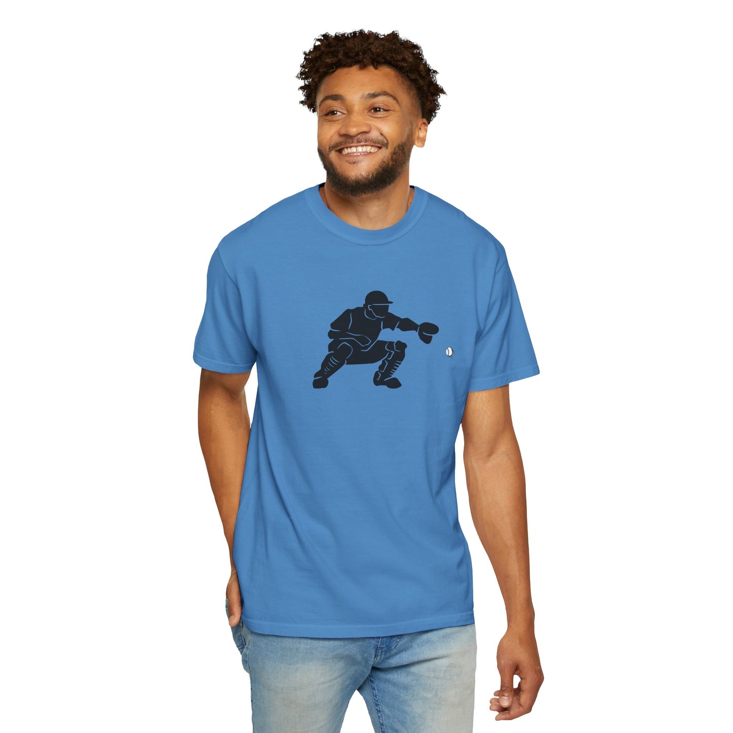Stylish Unisex Baseball Catcher T-Shirt with Catcher Design, Sports Tee, Baseball Fan Gift, Athletic Apparel, Gift for Him/Her