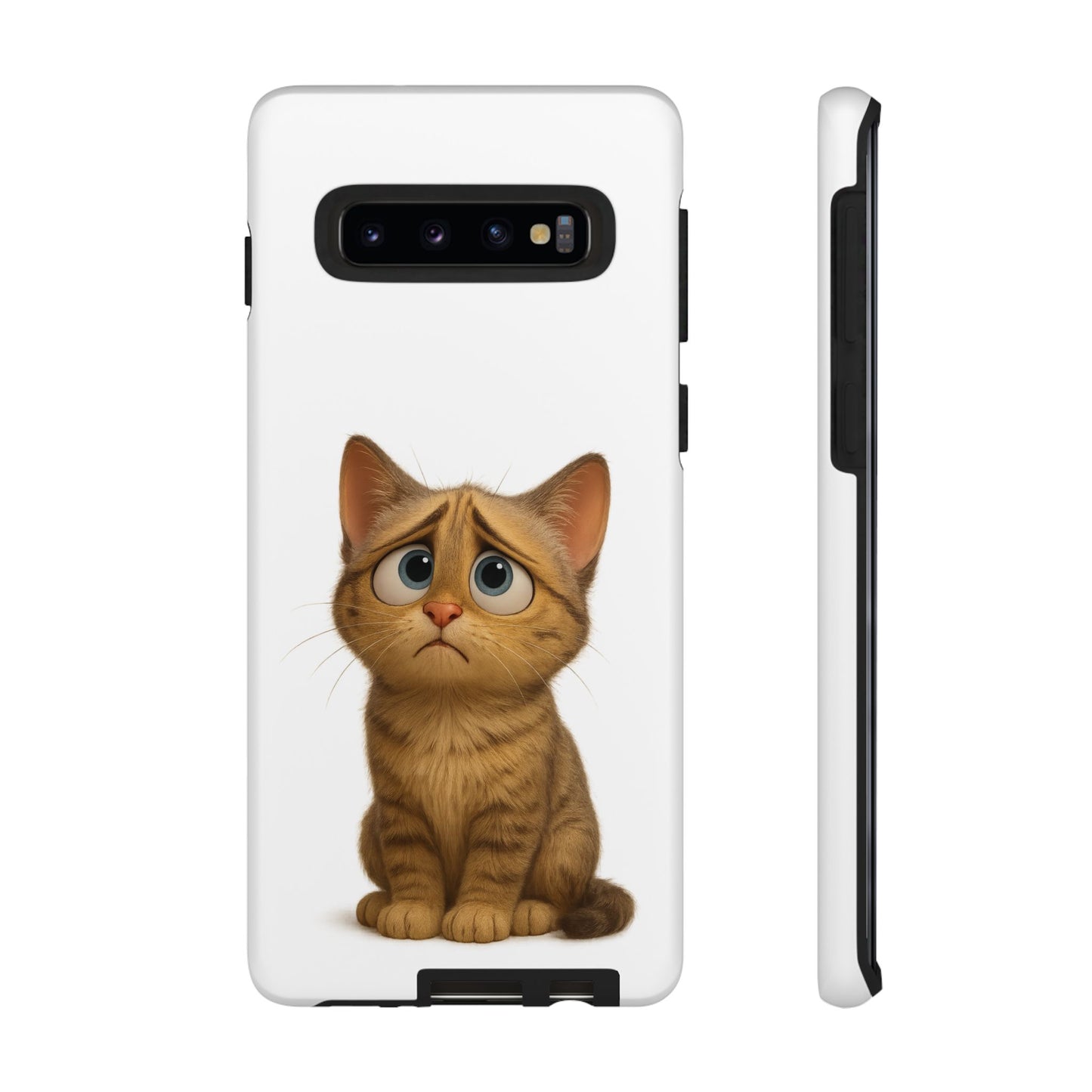 Cute Cat Phone Case, Funny Kitty Case, Animal Lover Gift, Cat Lover Accessory, Unique Cat Design Case, Pet Mom Gift