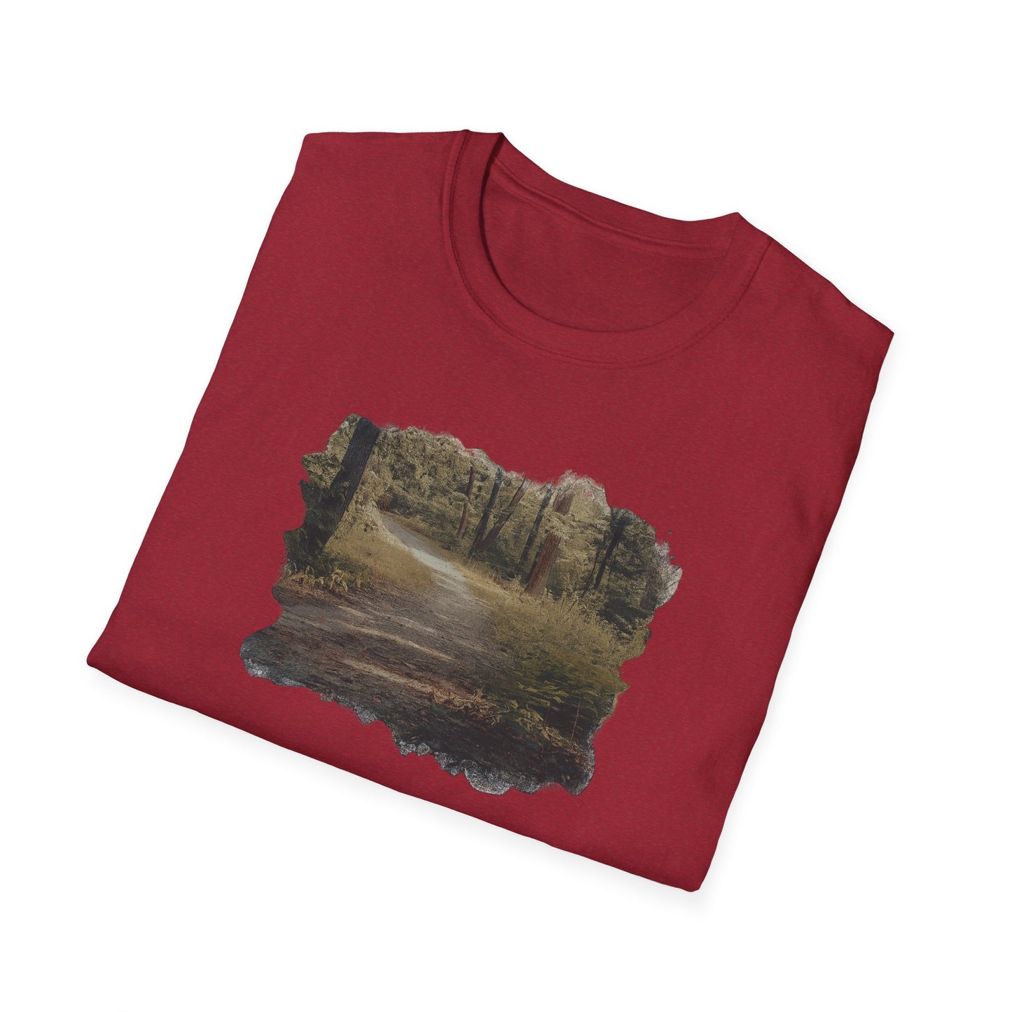 Nature-Inspired Unisex Softstyle T-Shirt | Casual Wear, Outdoor Activities, Gift for Nature Lovers, Relaxed Fit T-Shirt, Eco-Friendly Style