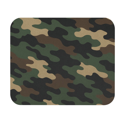 Camouflage Mouse Pad, Tactical Desk Accessory, Gaming Gift, Office Decor, Unique Gift for Soldiers, Military Style
