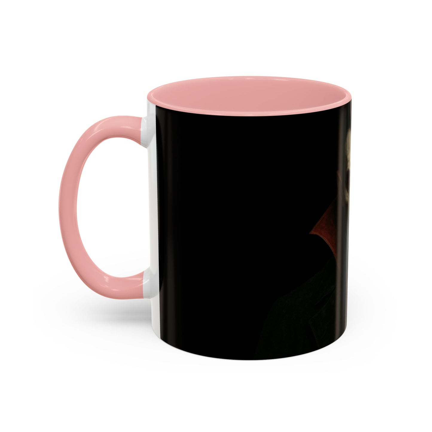 Gothic Dracula Vampire Accent Coffee Mug | Spooky Halloween Gift, Unique Home Decor, Collector's Mug, Coffee Lover's Gift