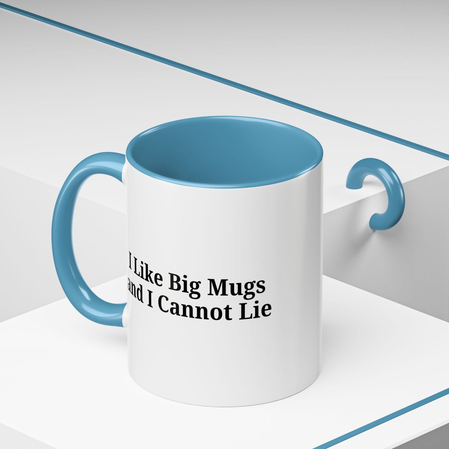 Funny Coffee Mug, I Like Big Mugs and I Cannot Lie, Gift for Coffee Lovers, Humor Mug, Birthday Gift, Office Decor