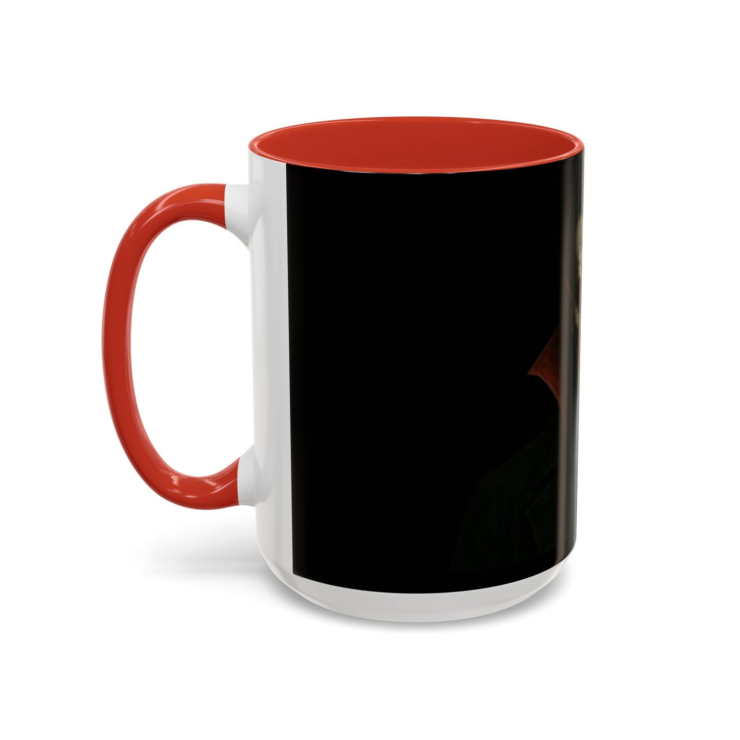 Gothic Dracula Vampire Accent Coffee Mug | Spooky Halloween Gift, Unique Home Decor, Collector's Mug, Coffee Lover's Gift