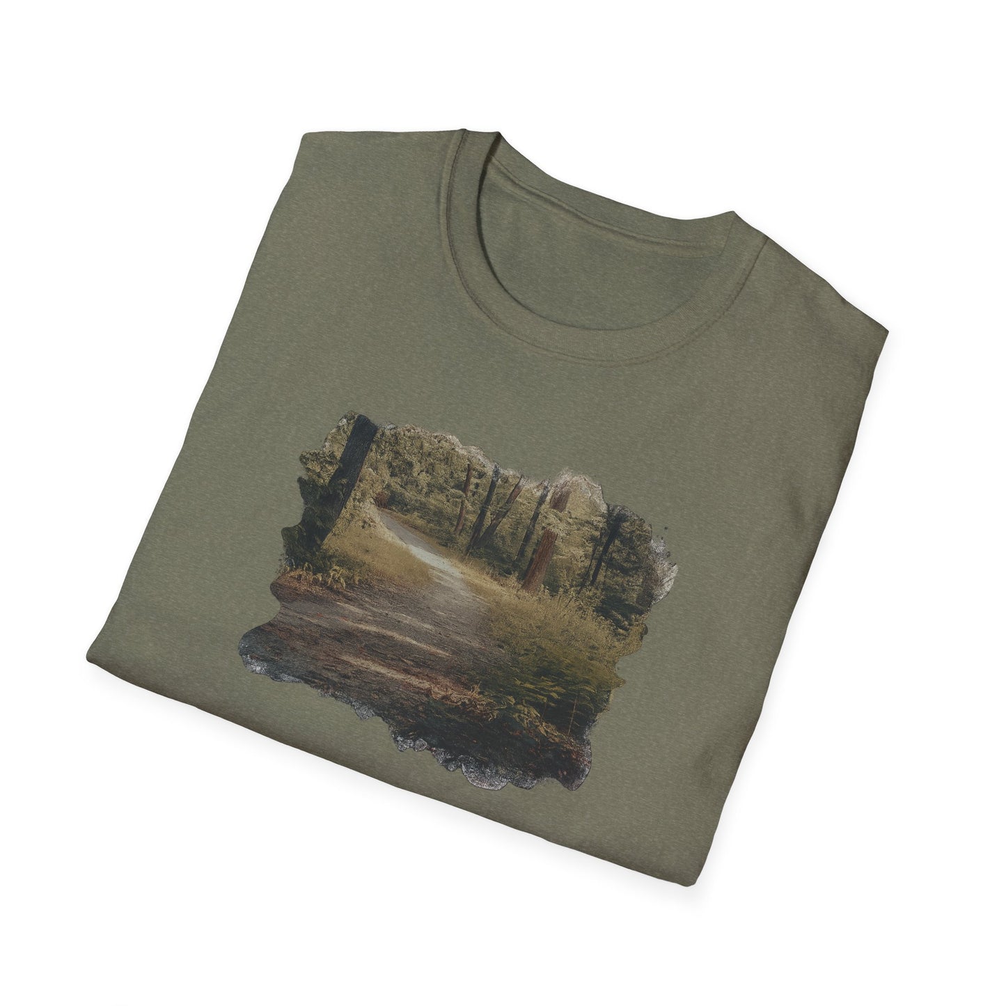 Nature-Inspired Unisex Softstyle T-Shirt | Casual Wear, Outdoor Activities, Gift for Nature Lovers, Relaxed Fit T-Shirt, Eco-Friendly Style