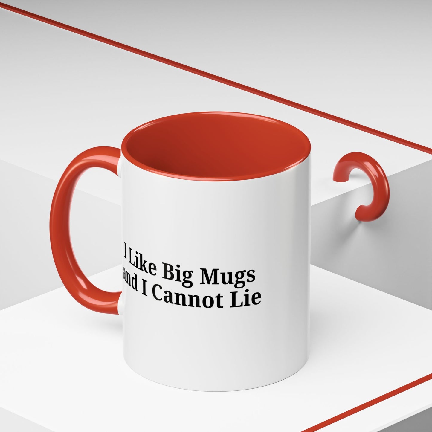 Funny Coffee Mug, I Like Big Mugs and I Cannot Lie, Gift for Coffee Lovers, Humor Mug, Birthday Gift, Office Decor