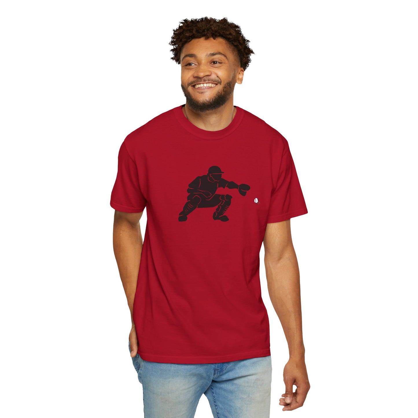 Stylish Unisex Baseball Catcher T-Shirt with Catcher Design, Sports Tee, Baseball Fan Gift, Athletic Apparel, Gift for Him/Her