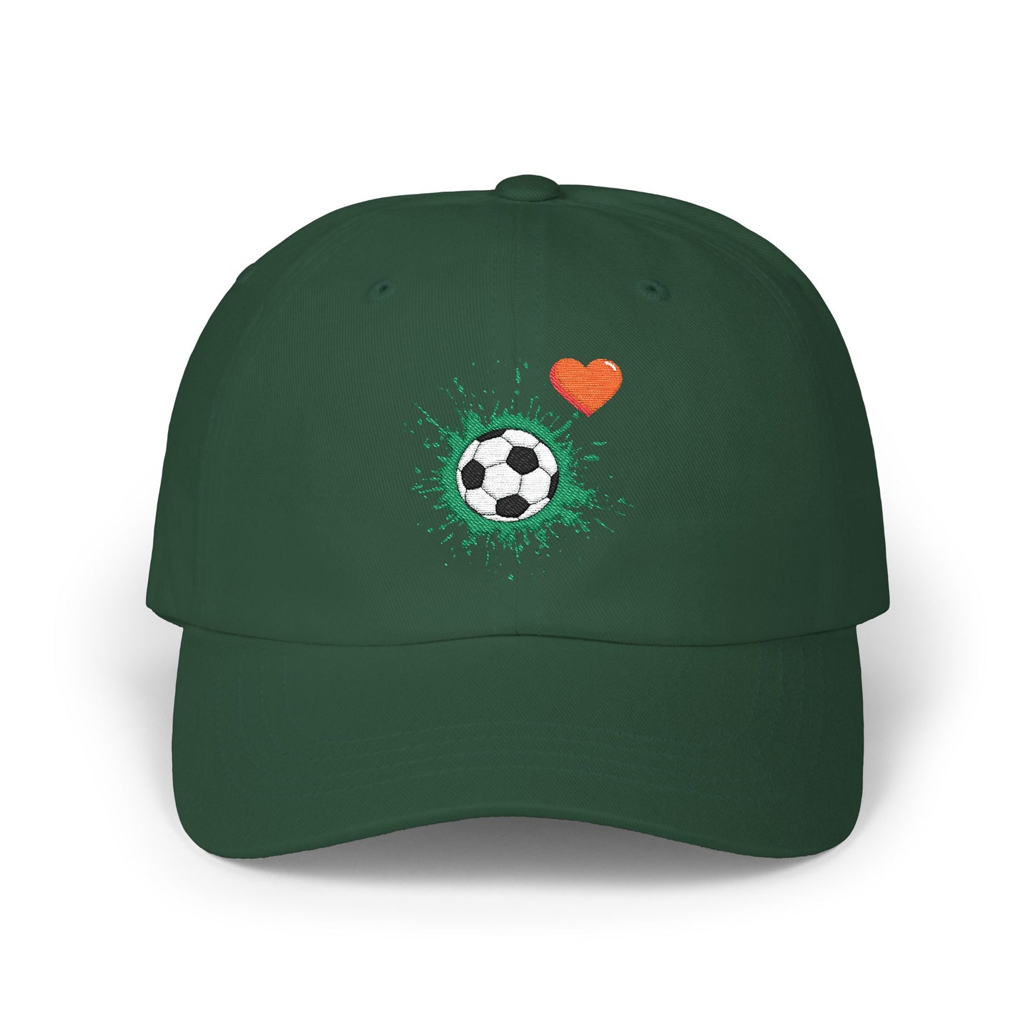 Soccer Love Dad Cap | Perfect Gift for Sports Lovers, Father's Day, Outdoor Events, Casual Wear, Adjustable Cap
