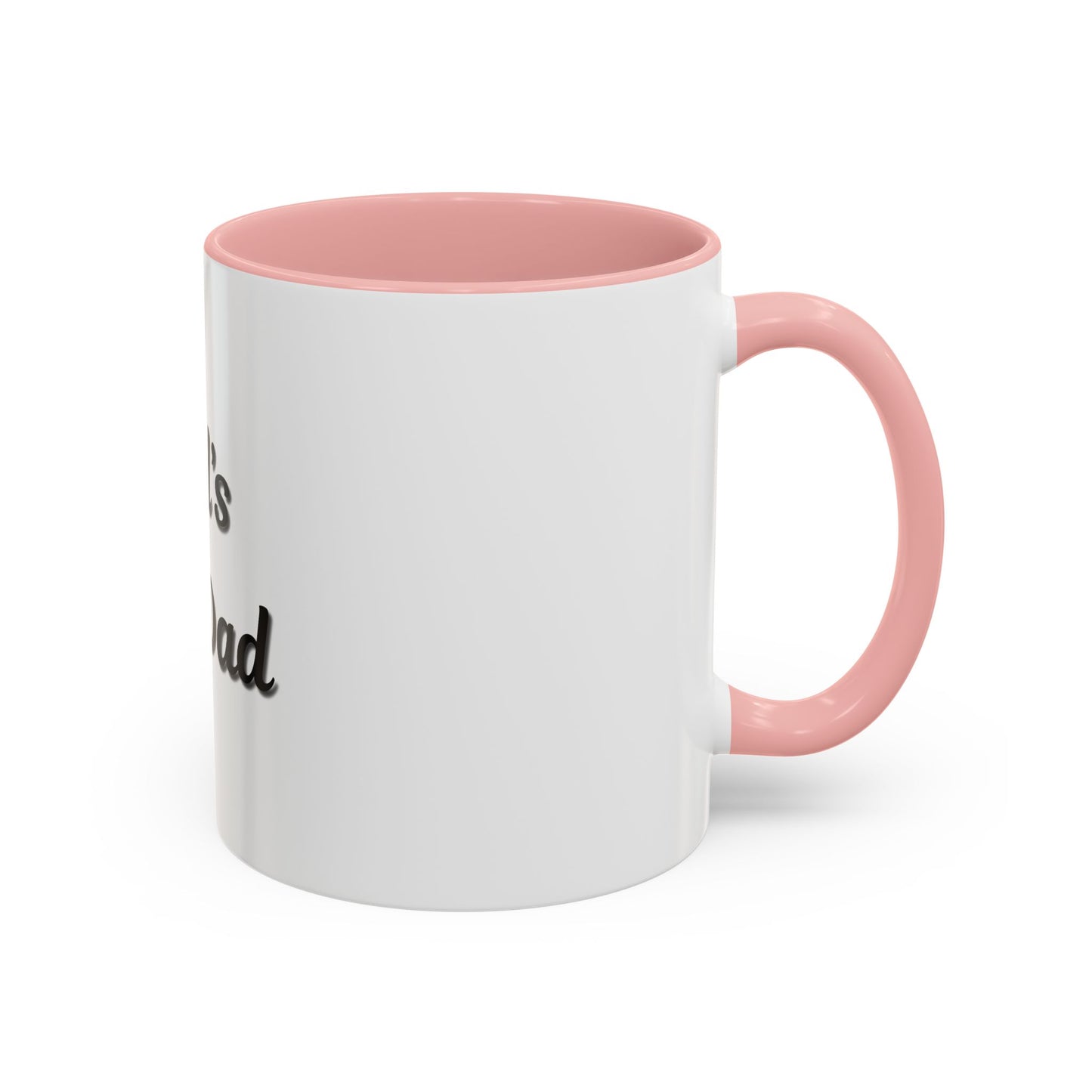World's Best Dad Accent Coffee Mug - Perfect Gift for Father's Day